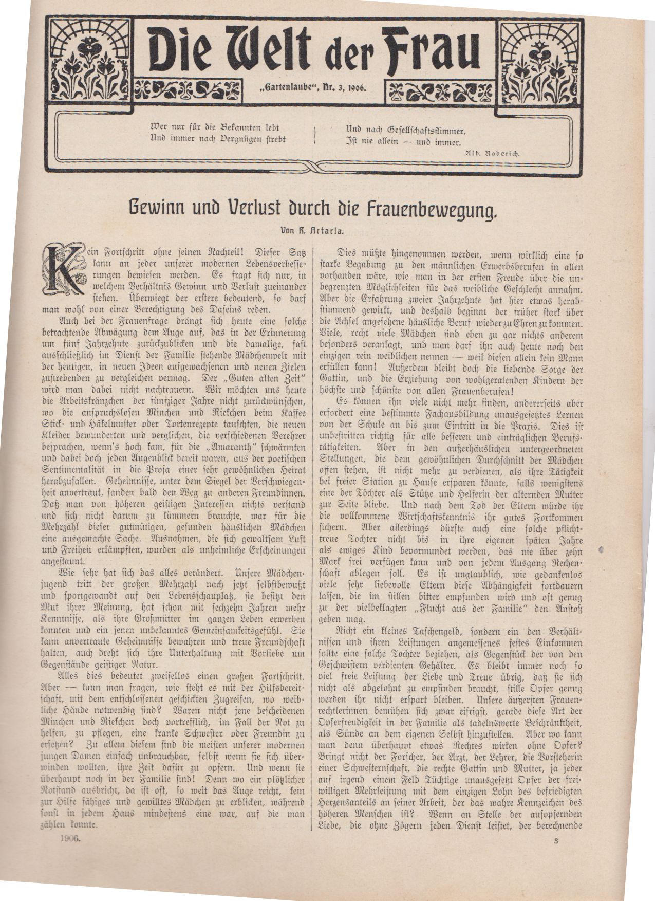 Artikelbild 1 des Artikels “3/1906 “