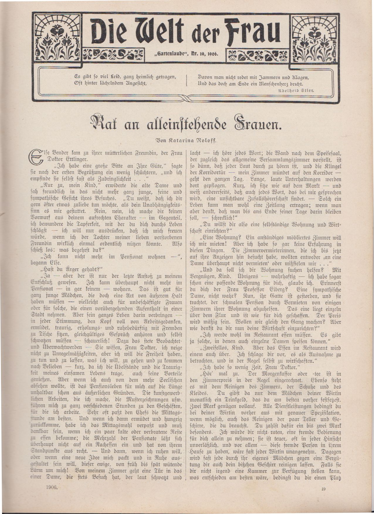 Artikelbild 1 des Artikels “19/1906 “