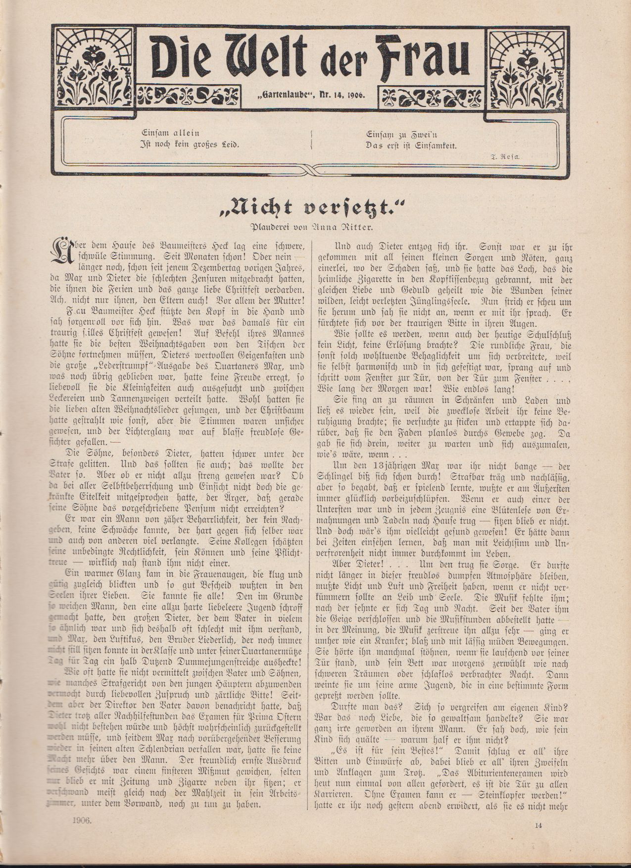 Artikelbild 1 des Artikels “14/1906 “