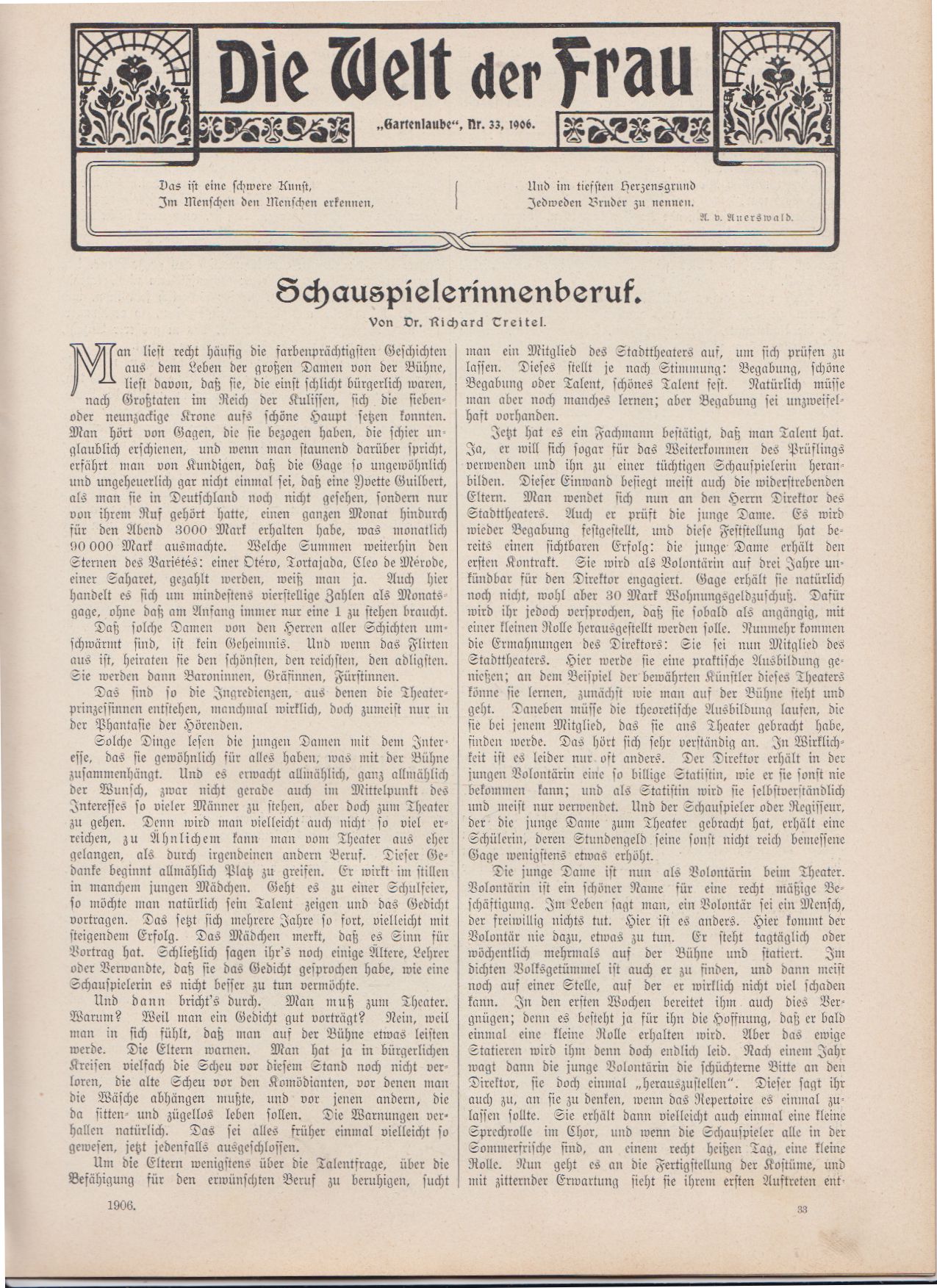 Artikelbild 1 des Artikels “33/1906 “