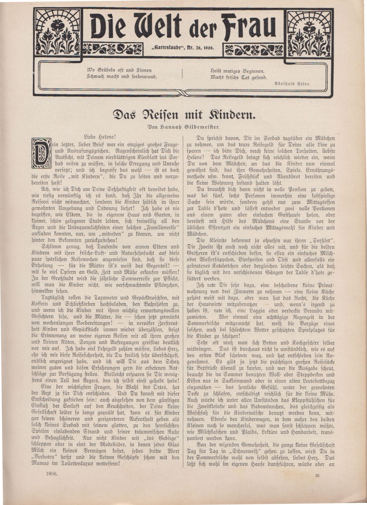 Artikelbild 1 des Artikels “26/1906 “