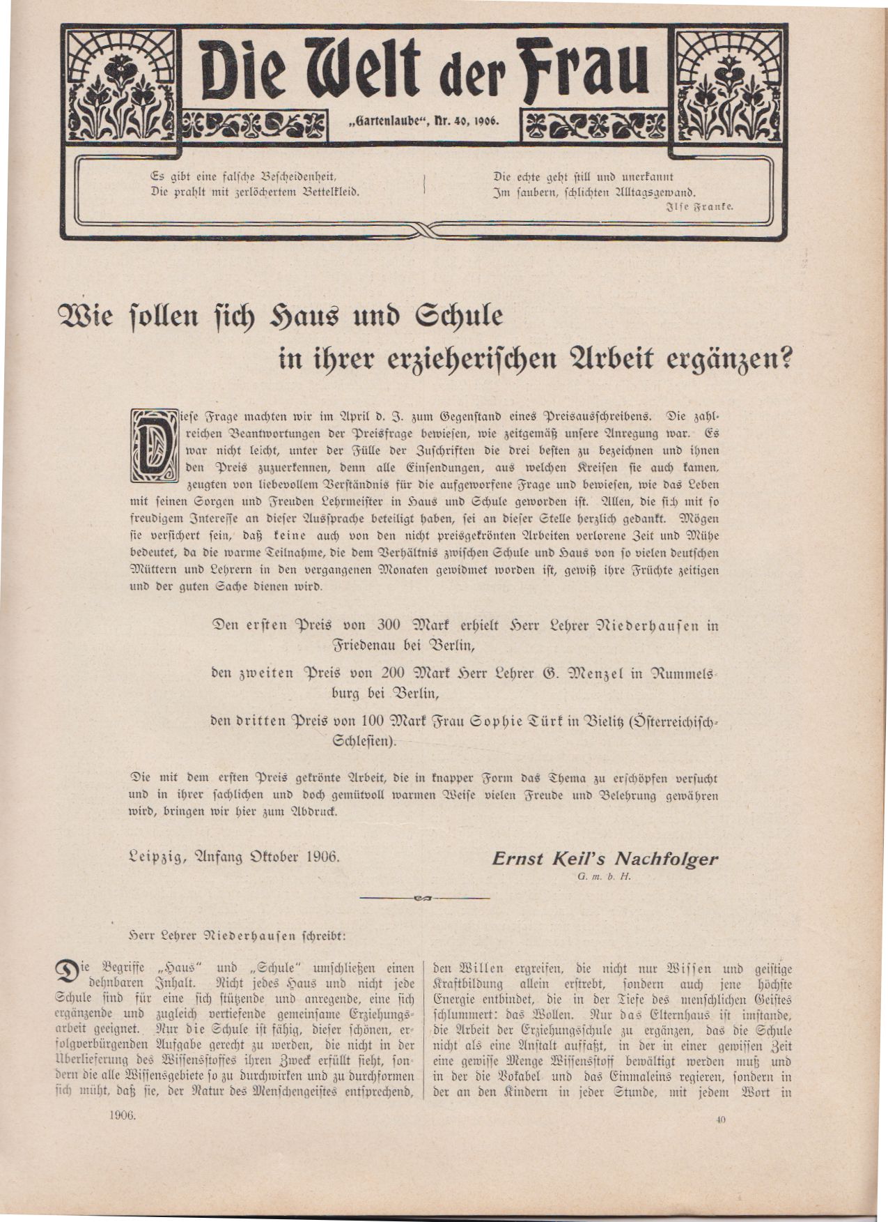 Artikelbild 1 des Artikels “40/1906 “