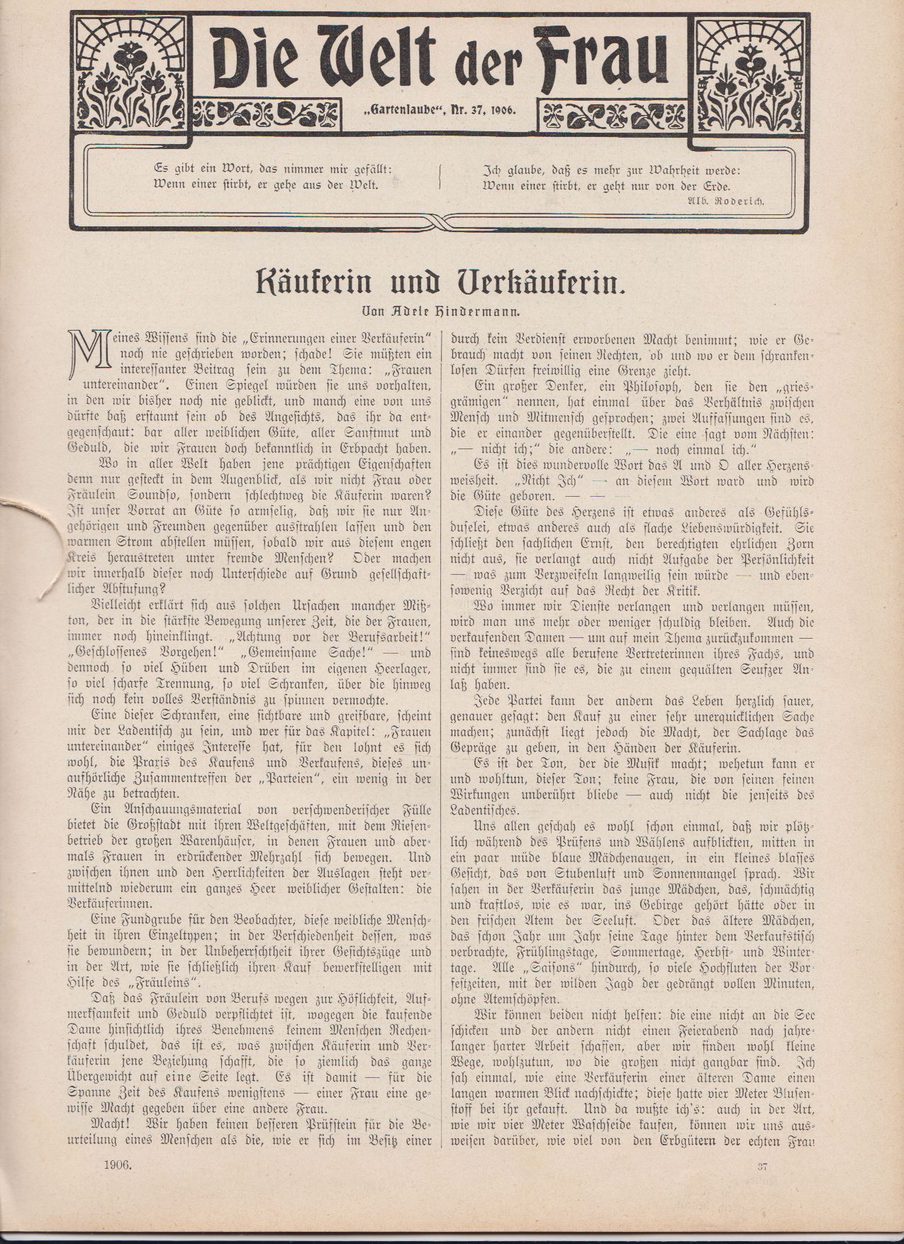 Artikelbild 1 des Artikels “37/1906 “
