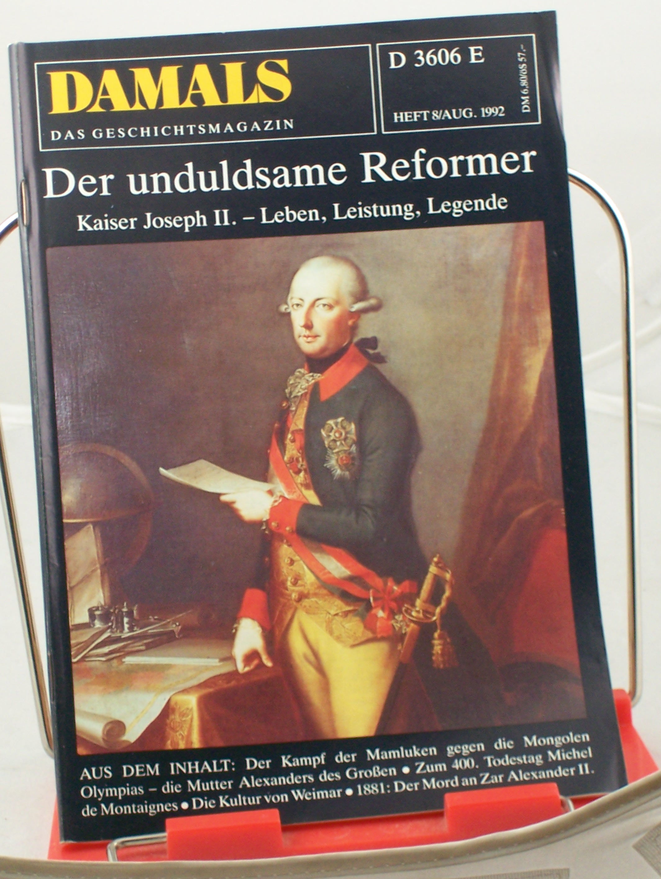 Artikelbild 1 des Artikels “8/1992, Der unduldsame Reformer “