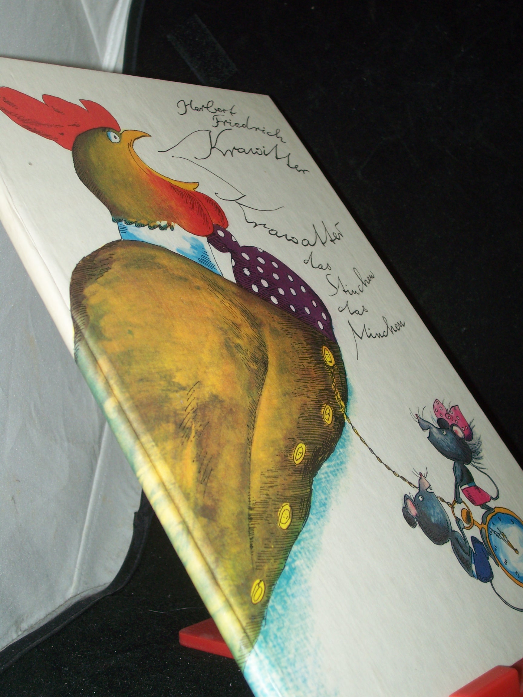 Artikelbild 1 des Artikels “Krawitter, Krawatter, das Stinchen, das Minchen / Herbert Friedrich.
[Ill. von Gerhard Lahr] “