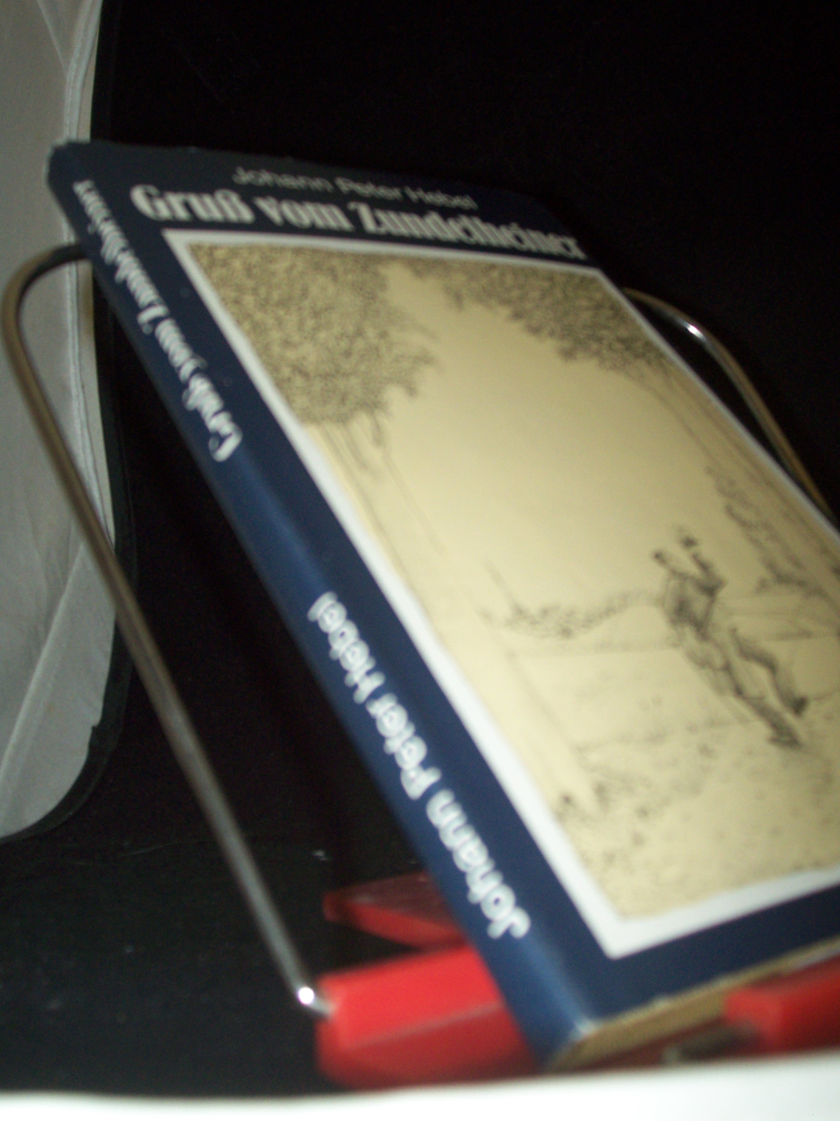 Artikelbild 1 des Artikels “Gruss vom Zundelheiner : Kalendergeschichten / Johann Peter Hebel “