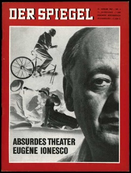 Artikelbild 1 des Artikels “4/1963, Absurdes Theater Eugene Ionesco “
