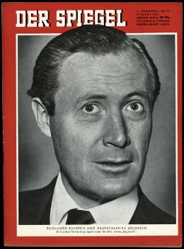 Artikelbild 1 des Artikels “11/1957, Englands Raketen und Deutschlands Soldaten, Britischer Verteidigungsminister Sandys “