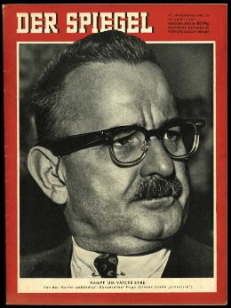 Artikelbild 1 des Artikels “24/1957, Kampf um Vaters Erbe, Von der Mutter gekündigt Konzernherr Hugo Stinnes “