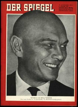 Artikelbild 1 des Artikels “2/1957, Tatar a la Hollywood, Star aus Sachalin Schaulspieler Yul Brunner “