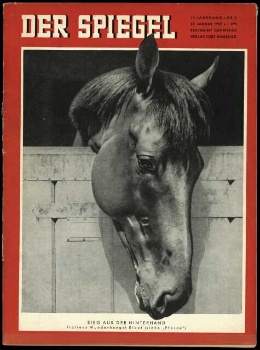 Artikelbild 1 des Artikels “5/1957, Sieg aus der Hinterhand, Italiens Wunderhengst Ribot “