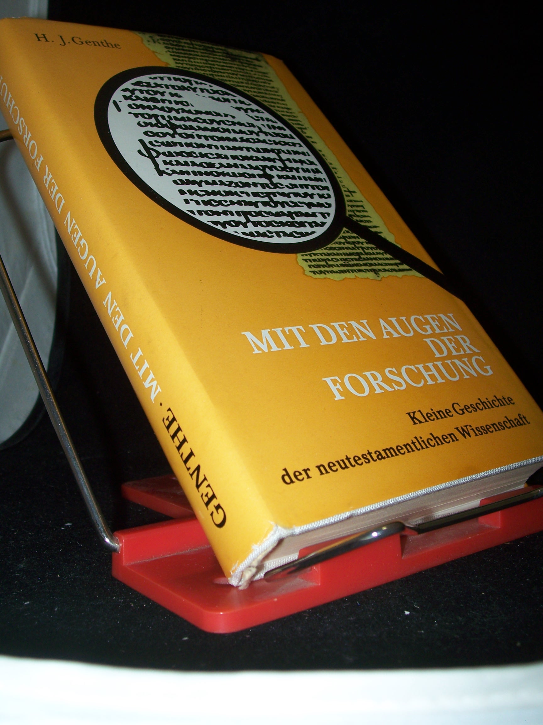 Artikelbild 1 des Artikels “Mit den Augen der Forschung : kleine Geschichte d. neutestamentl.
Wiss. / Hans Jochen Genthe “