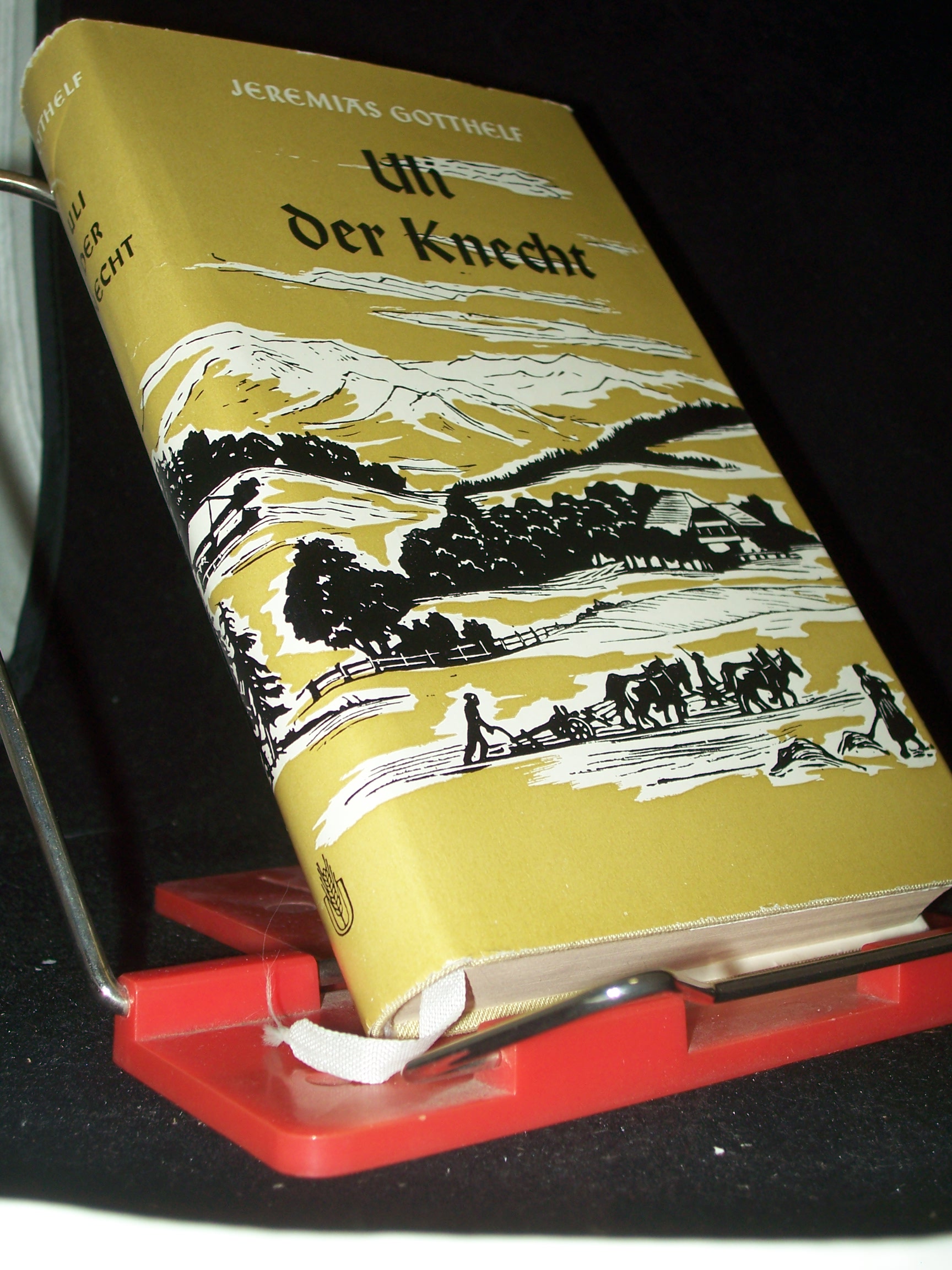 Artikelbild 1 des Artikels “Uli, der Knecht / Jeremias Gotthelf. Hrsg. von Hans Franck. Holzschnitte von Johannes Lebek “