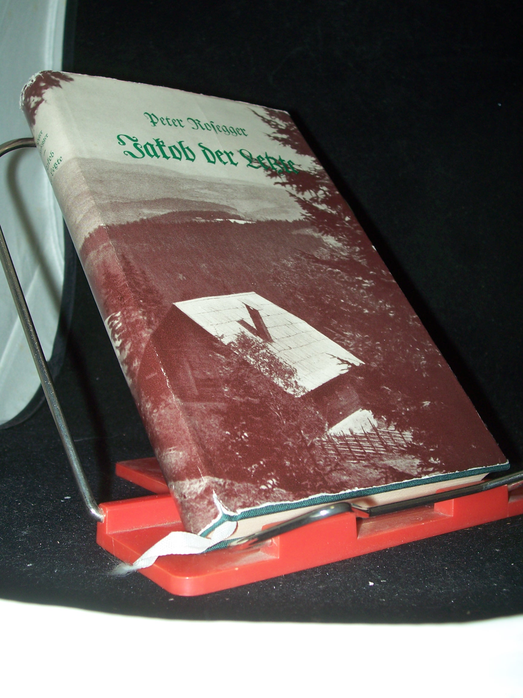 Artikelbild 1 des Artikels “Jakob der Letzte : Eine Waldbauerngeschichte aus unseren Tagen / Peter
Rosegger. Mit e. Nachw. von Christiane Krakow “