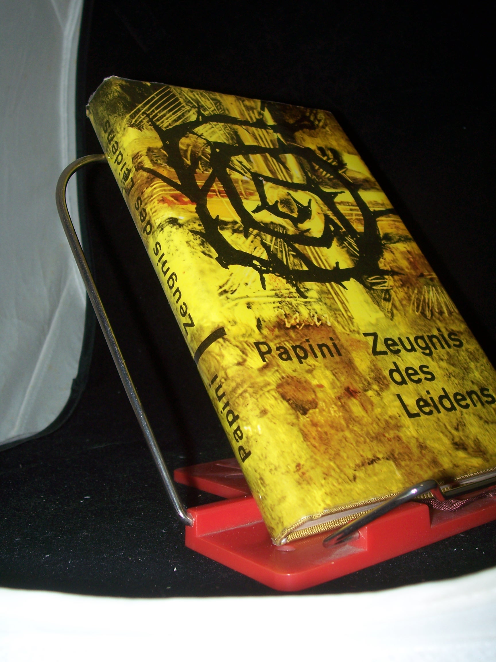 Artikelbild 1 des Artikels “Zeugnis des Leidens : Ausw. aus d. Gesamtwerk d. Dichters / Giovanni
Papini “