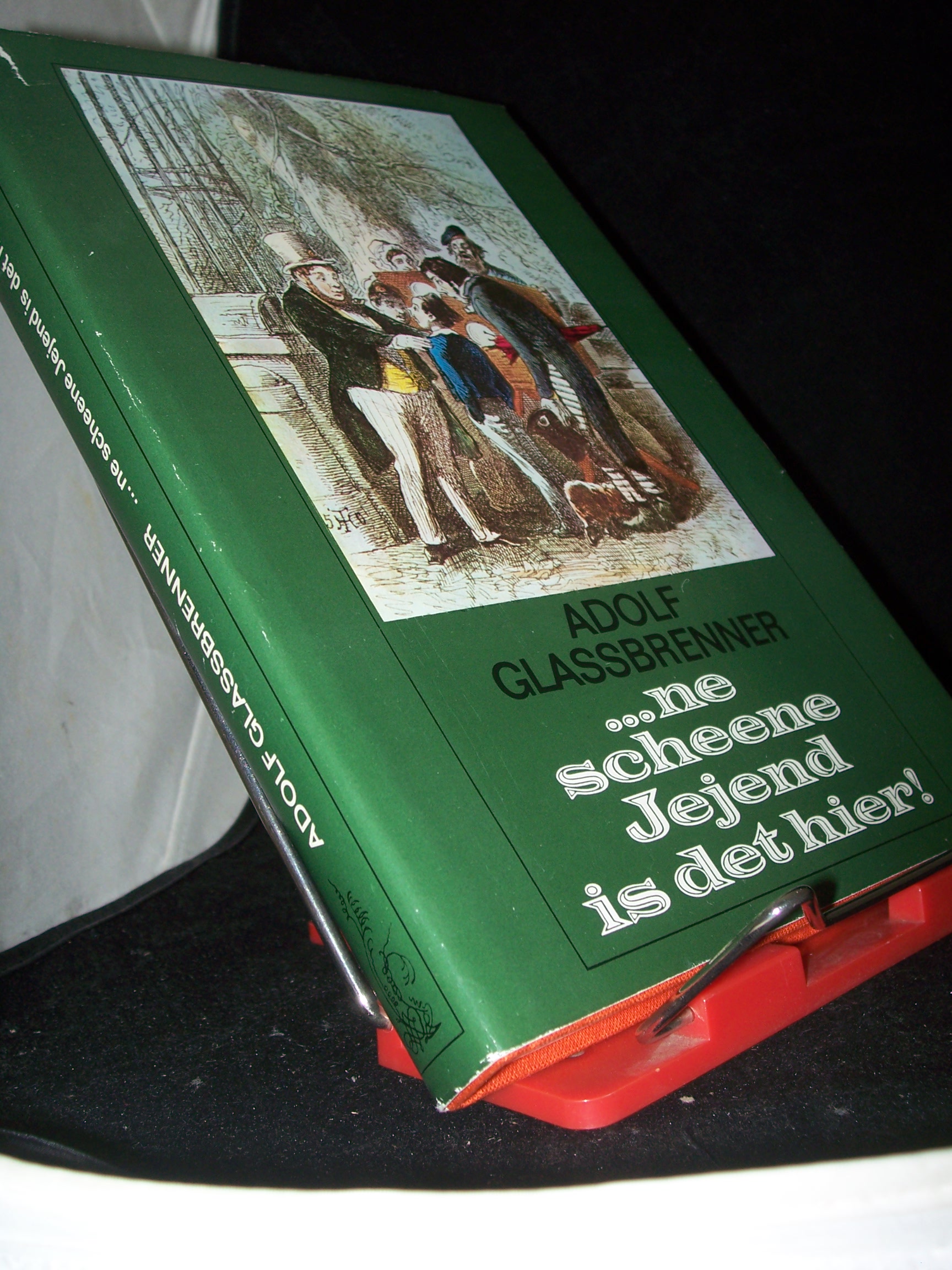 Artikelbild 1 des Artikels “...Ne scheene Jejend is det hier! : Humoresken, Satiren, kom. Szenen / von Adolf Glaßbrenner. [Hrsg. von Kurt Böttcher unter Mitarb. von Gerda Böttcher] “