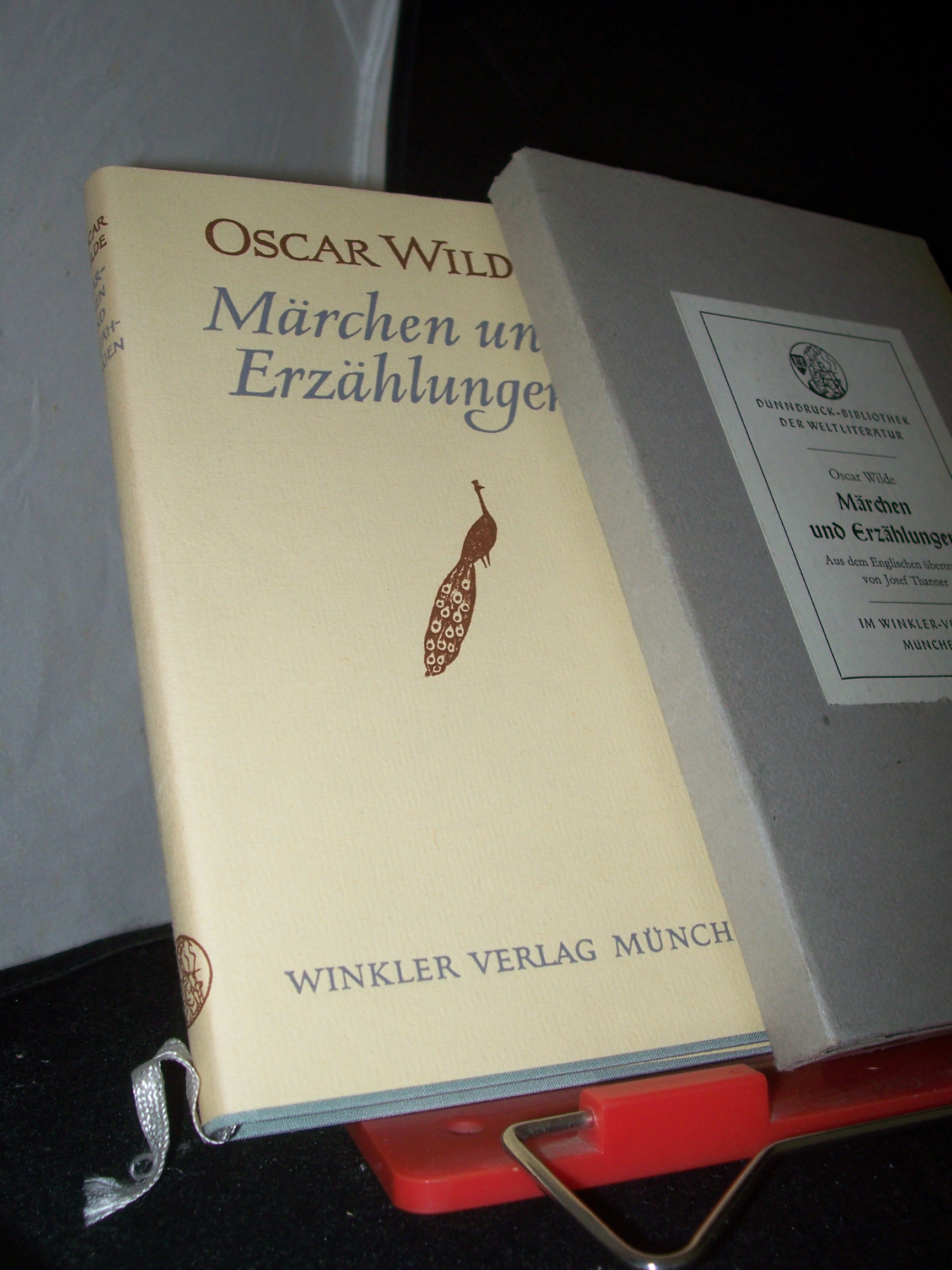 Artikelbild 1 des Artikels “Märchen und Erzählungen / Oscar Wilde. [Aus d. Engl. übertr. von Josef Thanner] “