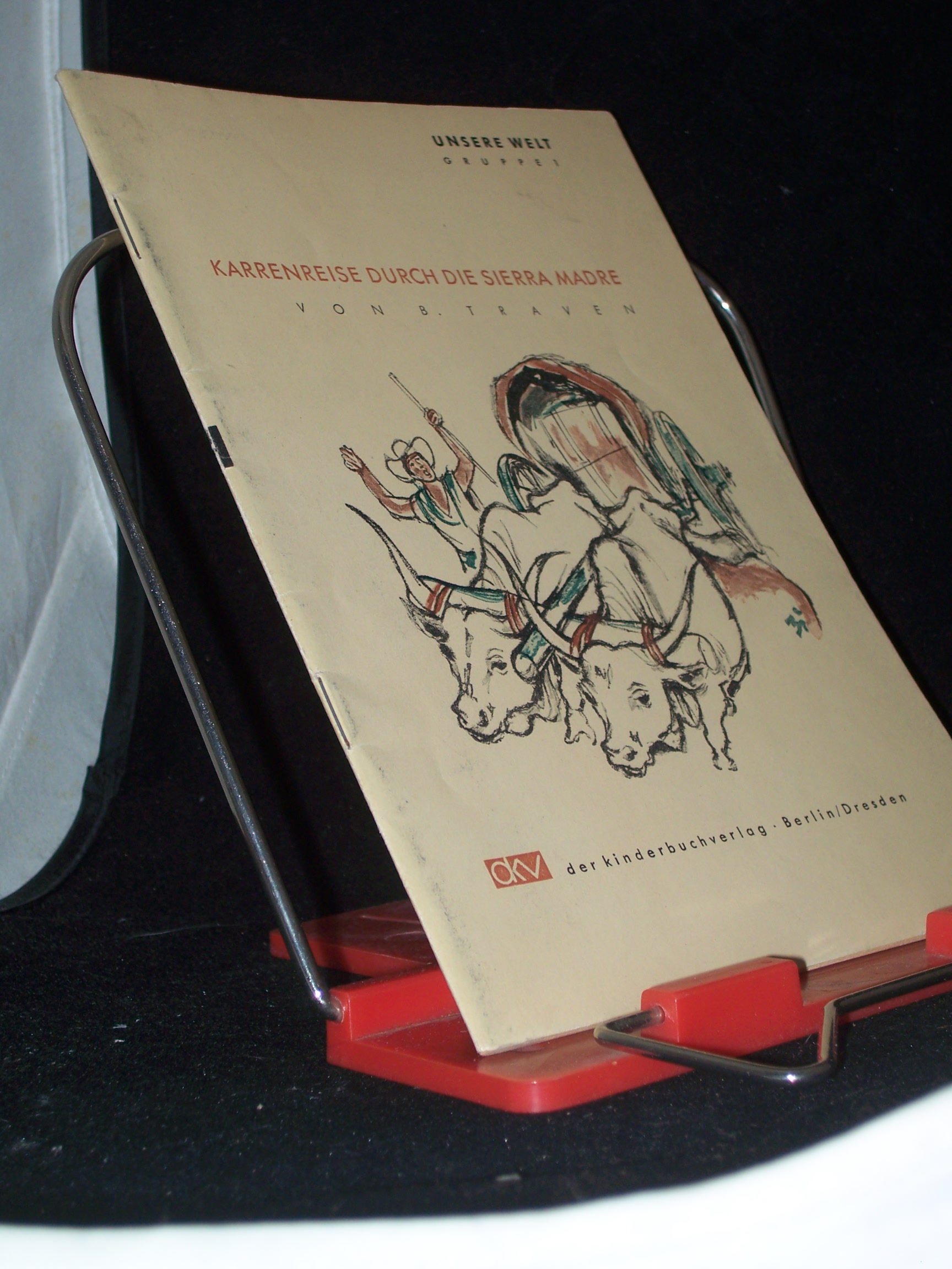 Artikelbild 1 des Artikels “Karrenreise durch die Sierra Madre / B. Traven. Textill. von Willem Hölter. Die Kt. zeichnete F. P. von Zglinicki “