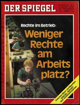 Artikelbild 1 des Artikels “5/1971, Weniger Rechte am Arbeitsplatz “