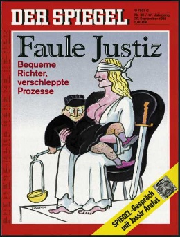 Artikelbild 1 des Artikels “38/1993, Faule Justiz “