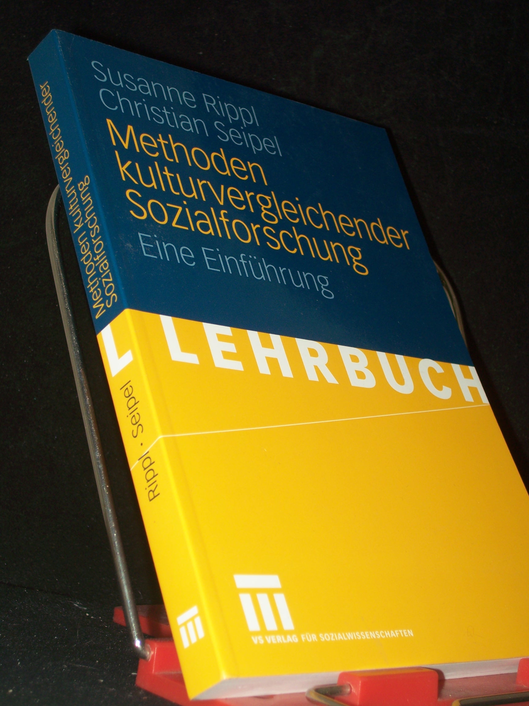 Artikelbild 1 des Artikels “Methoden kulturvergleichender Sozialforschung : eine Einführung / Susanne Rippl ; Christian Seipel “