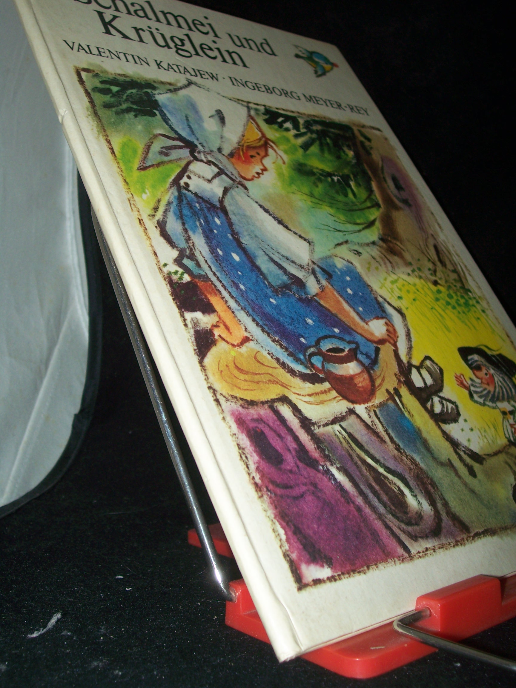 Artikelbild 1 des Artikels “Schalmei und Krüglein / d. Märchen erzählte Valentin Katajew. Die Bilder schuf Ingeborg Meyer-Rey. Die Übers. besorgte Horst Wolf “