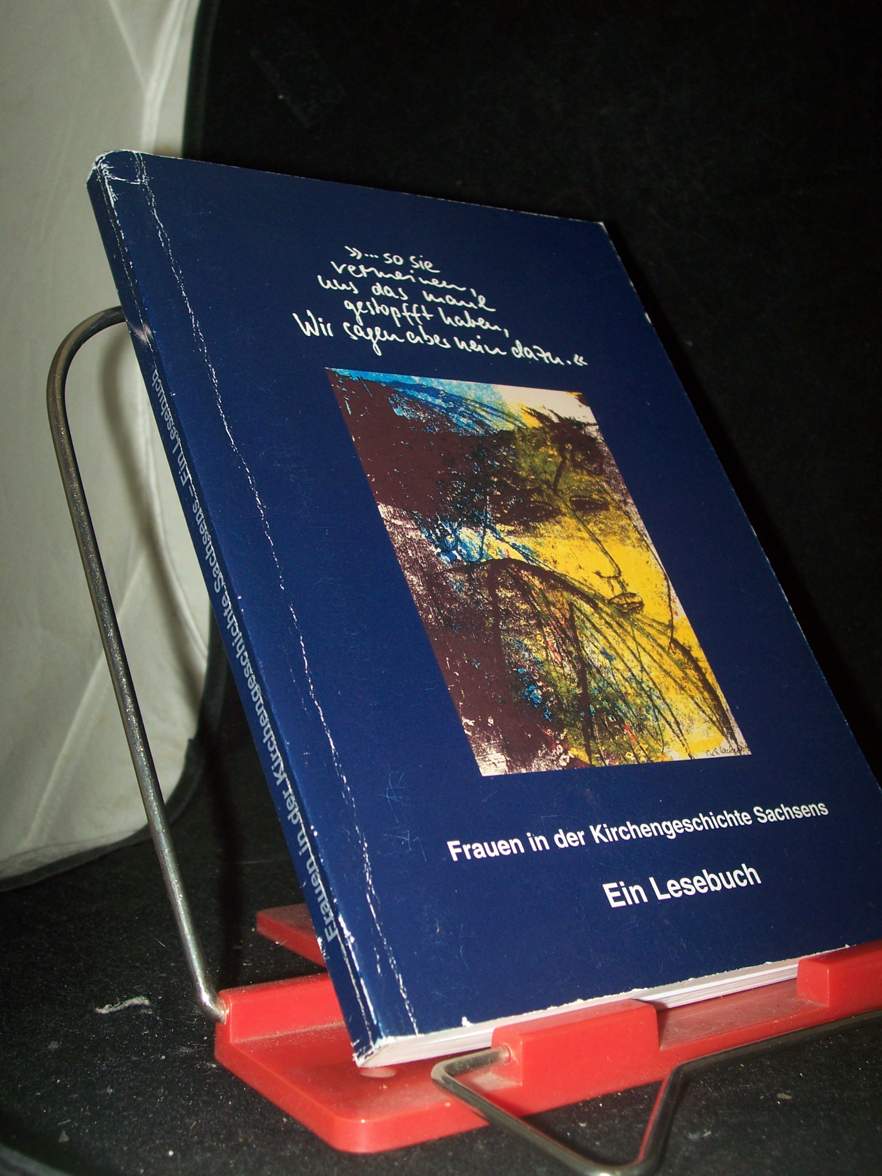 Artikelbild 1 des Artikels “Frauen in der Kirchengeschichte Sachsens : ein Lesebuch / [hrsg. von
Verein zur Erforschung der Dresdner Frauengeschichte e.V. ; Kirchliche
Frauenarbeit der Ev.-Luth. Landeskirche Sachsens] “