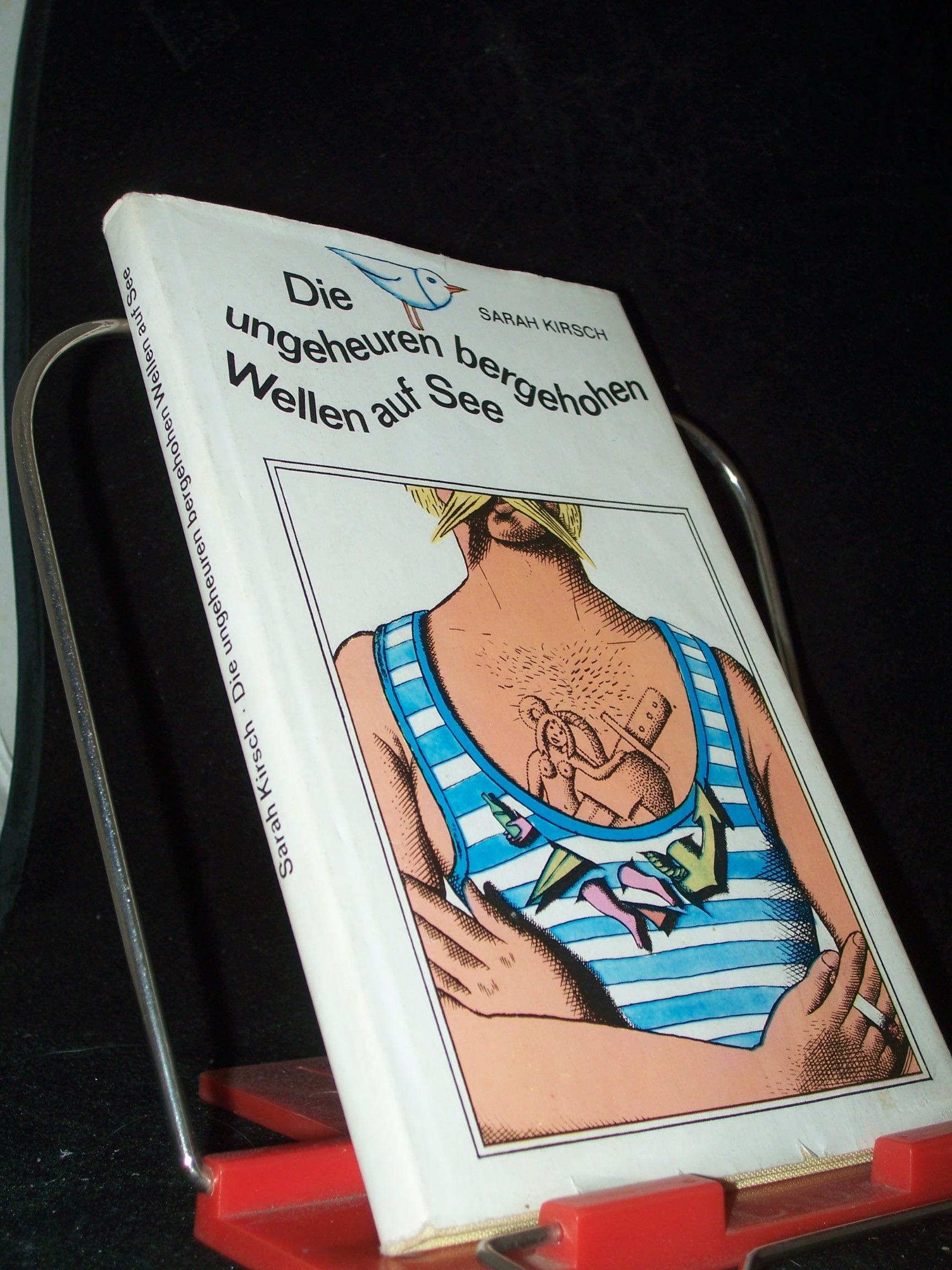 Artikelbild 1 des Artikels “Die ungeheuren bergehohen Wellen auf See : Erzählungen / Sarah Kirsch. [Ill. von Egbert Herfurth] “