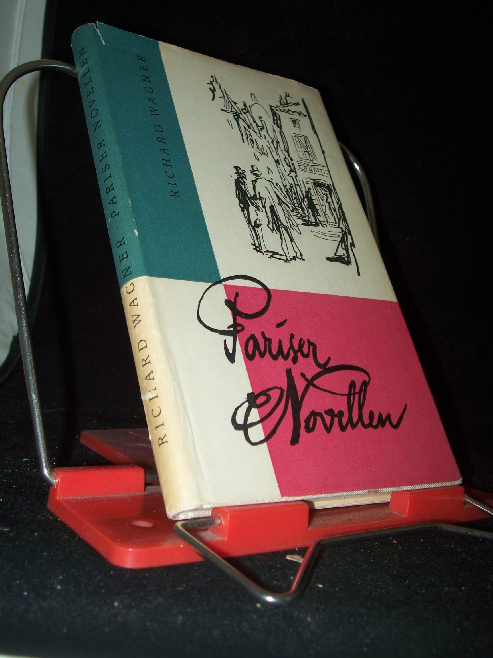 Artikelbild 1 des Artikels “Pariser Novellen : Ein dt. Musiker in Paris / Richard Wagner. [Hrsg.
von Walther Vetter. Zeichn. von Hanns Georgi] “
