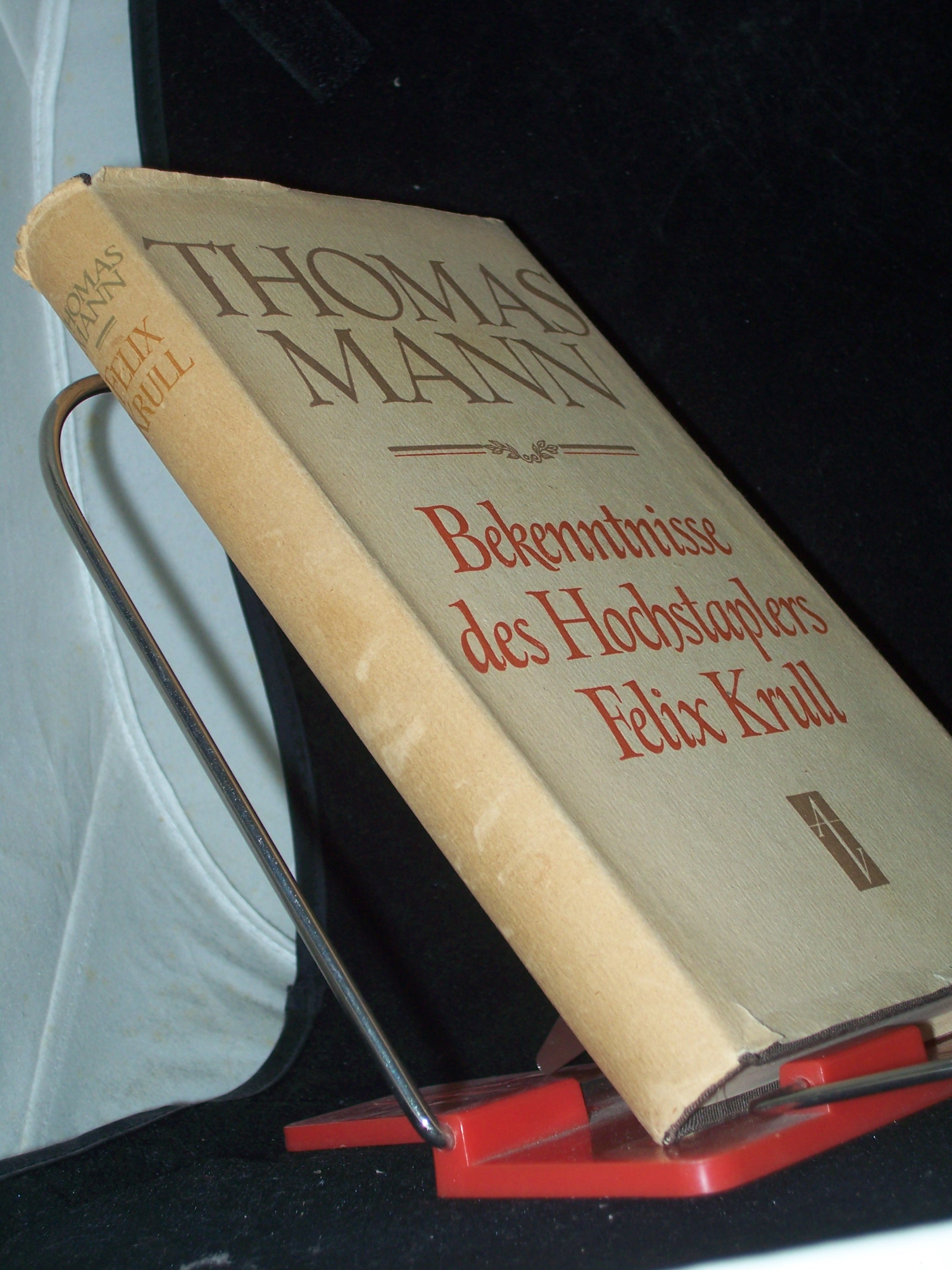Artikelbild 1 des Artikels “Bekenntnisse des Hochstaplers Felix Krull : Der Memoiren erster Teil /
Thomas Mann “