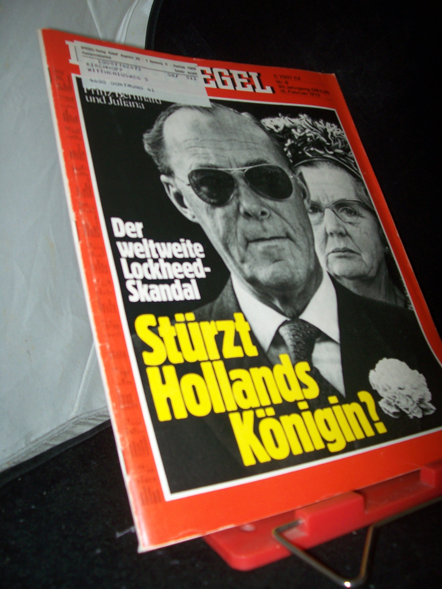 Artikelbild 1 des Artikels “8/1976 Stürzt Hollands Königin? “