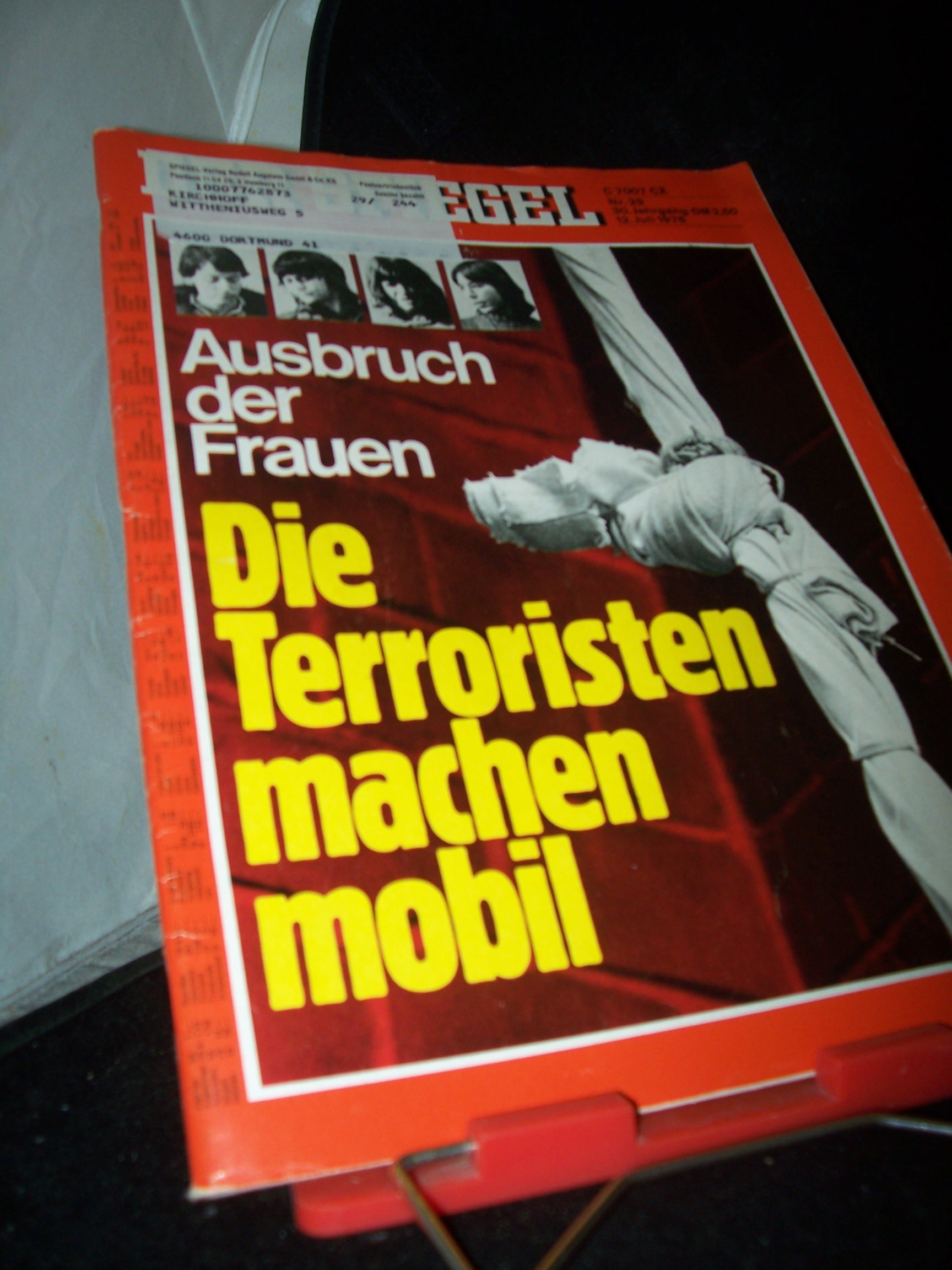 Artikelbild 1 des Artikels “29/1976 Die Terroristen machen mobil “