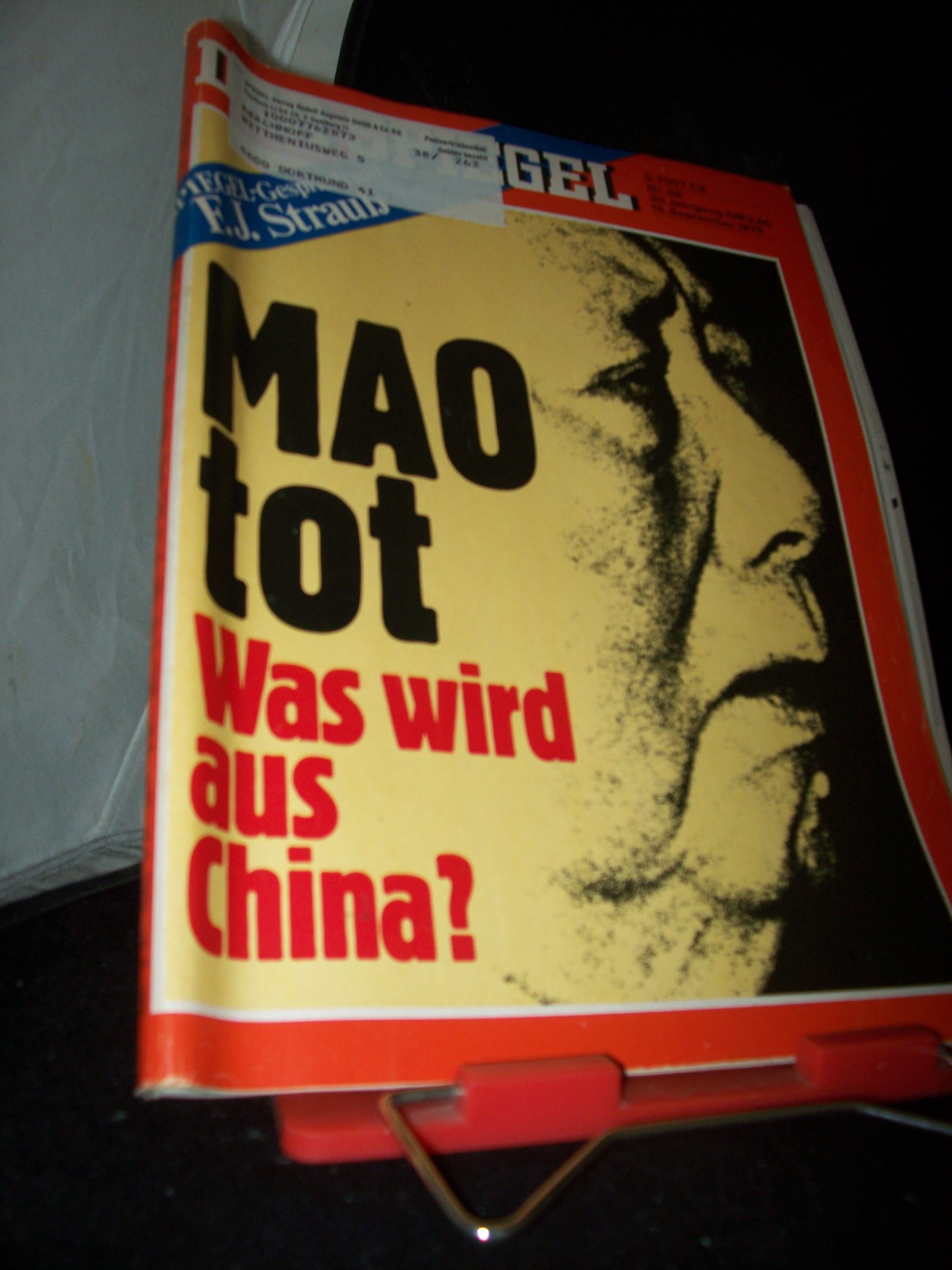 Artikelbild 1 des Artikels “38/1976 Mao tot “