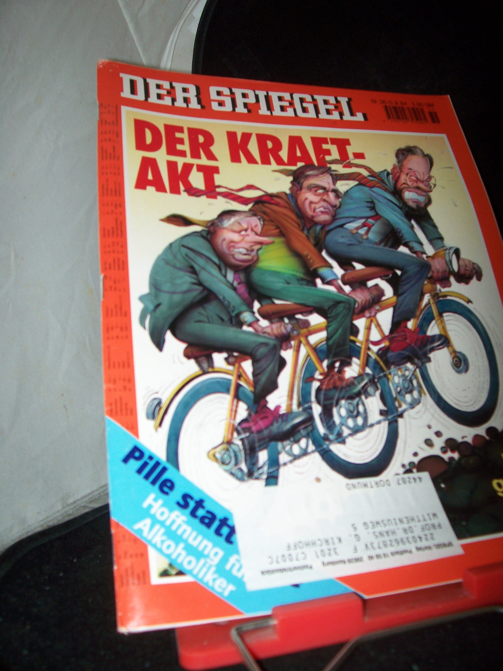 Artikelbild 1 des Artikels “36/1994 Der Kraft Akt “