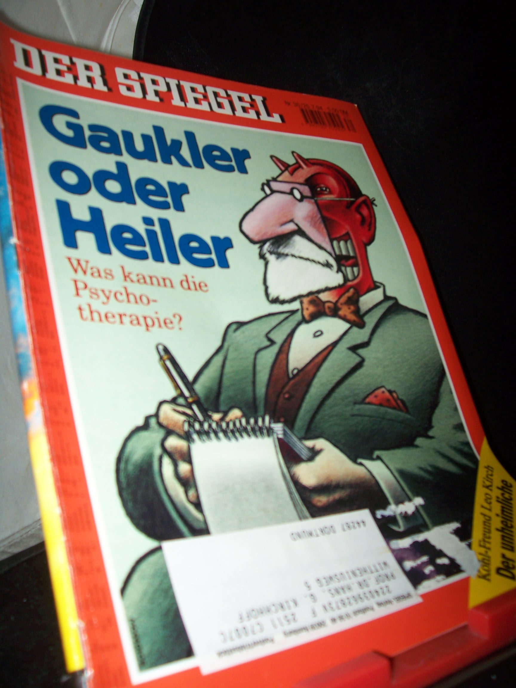 Artikelbild 1 des Artikels “30/1994 Gaukler oder Heiler “
