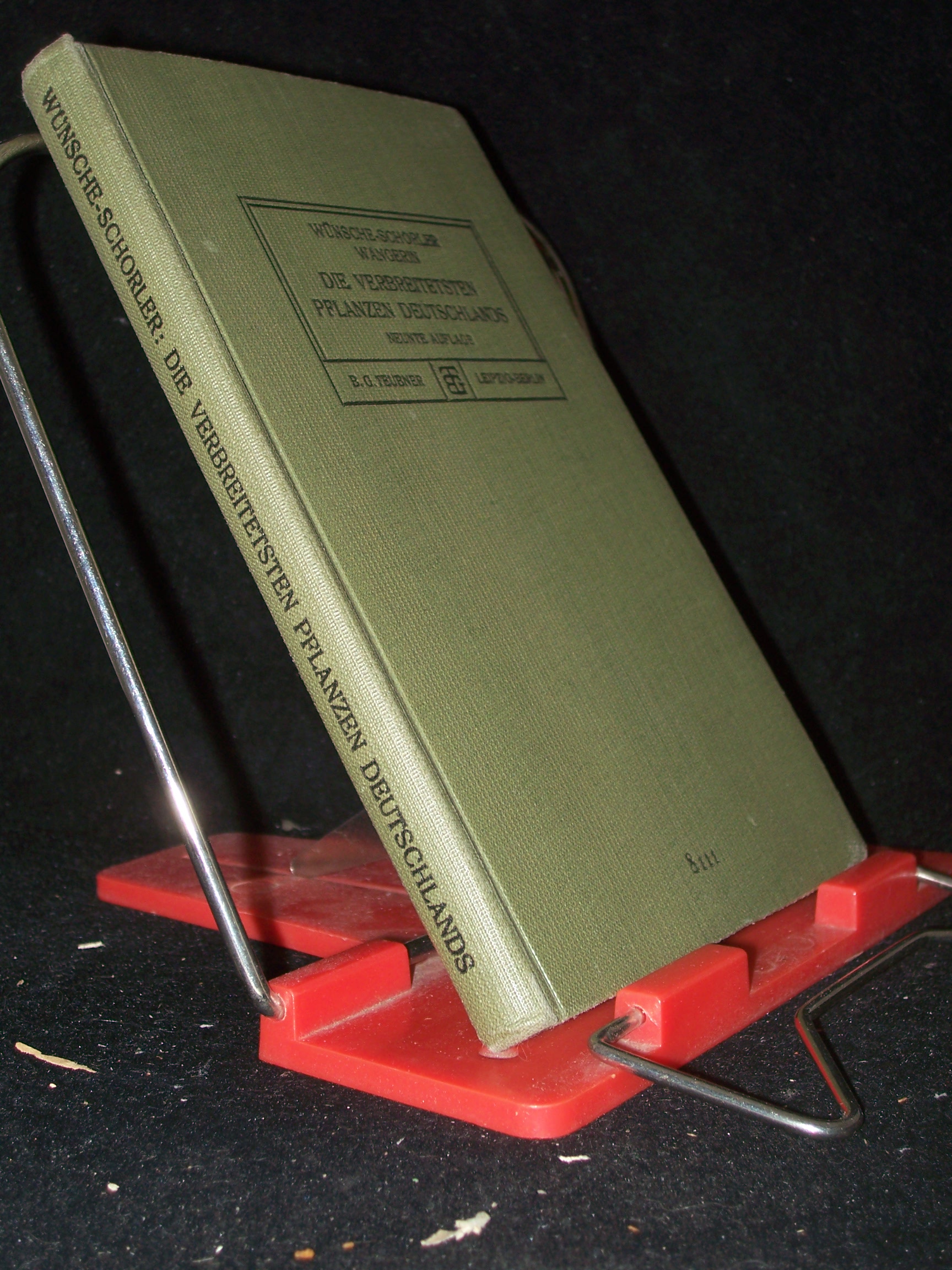 Artikelbild 1 des Artikels “Die verbreitetsten Pflanzen Deutschlands. Bearbeitet von Prof. Dr. W. Wangerin in Danzig. Mit 613 Abbildungen im Text. “