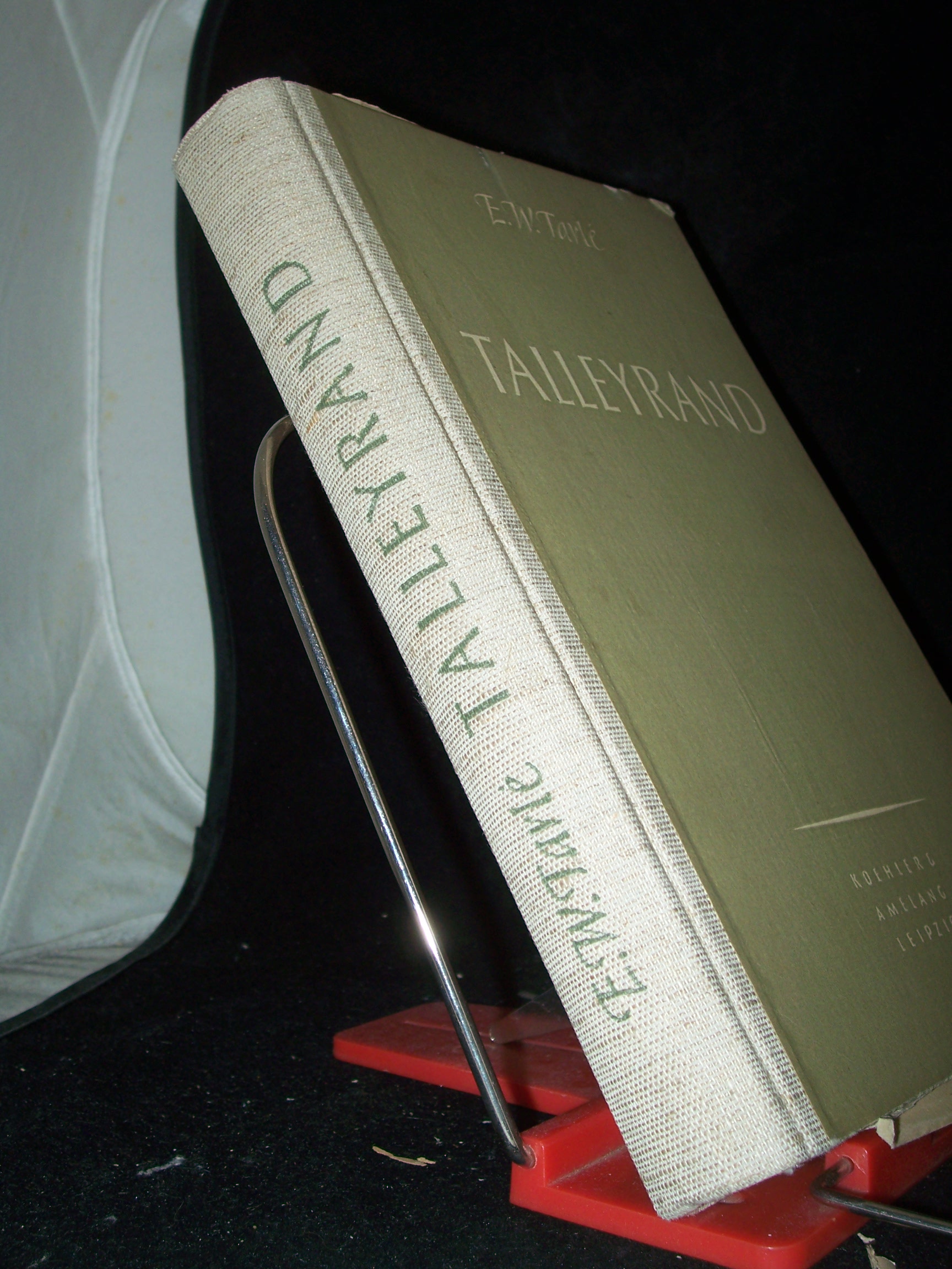 Artikelbild 1 des Artikels “Talleyrand / E. W. Tarlé. [Aus d. Russ. von Richard Ullrich] “