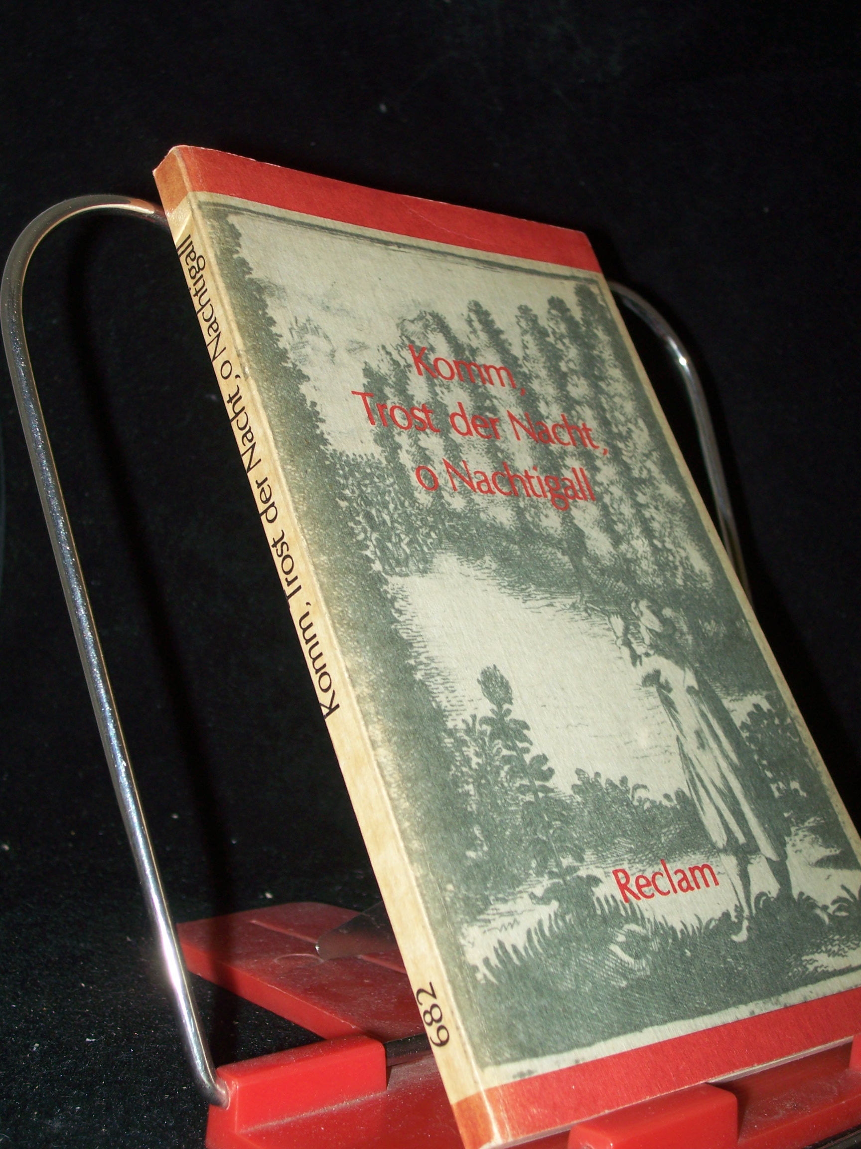 Artikelbild 1 des Artikels “Komm Trost der Nacht, o Nachtigall : dt. Gedichte aus d. 17. Jh. /
hrsg. von Horst Hartmann “