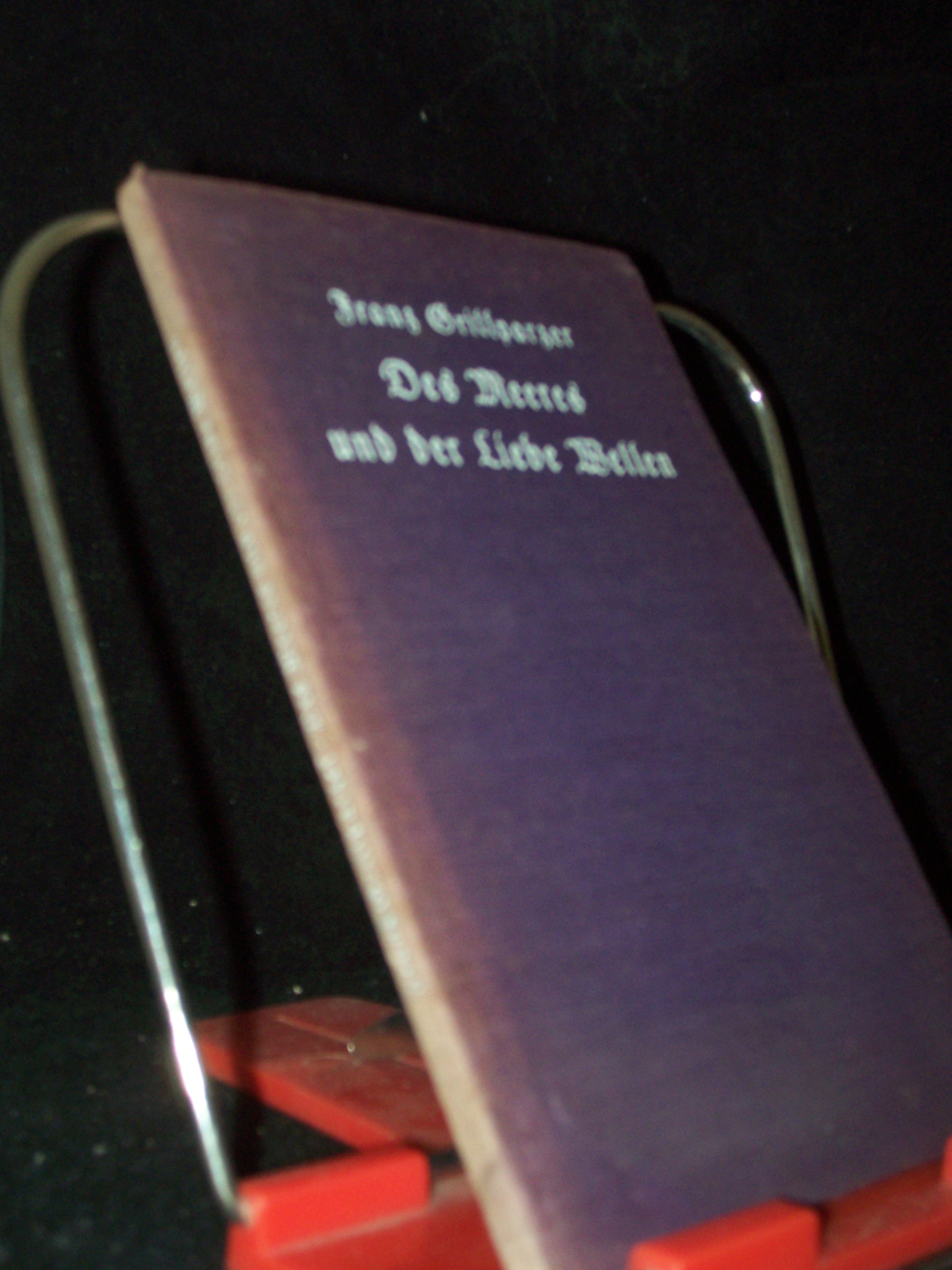 Artikelbild 1 des Artikels “Des Meeres und der Liebe Wellen : Trauersp. in 5 Aufz. / Franz Grillparzer “