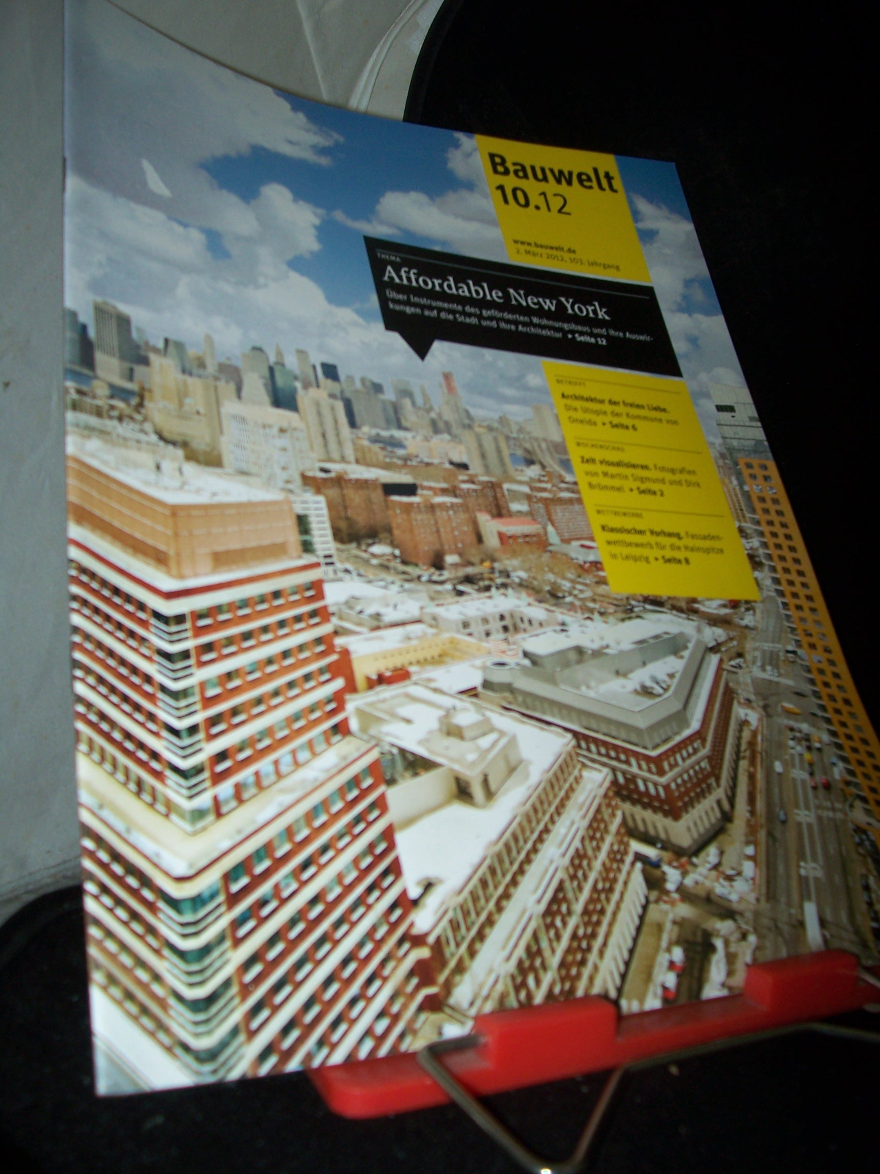 Artikelbild 1 des Artikels “10.12 3/2012 Affordable New York “