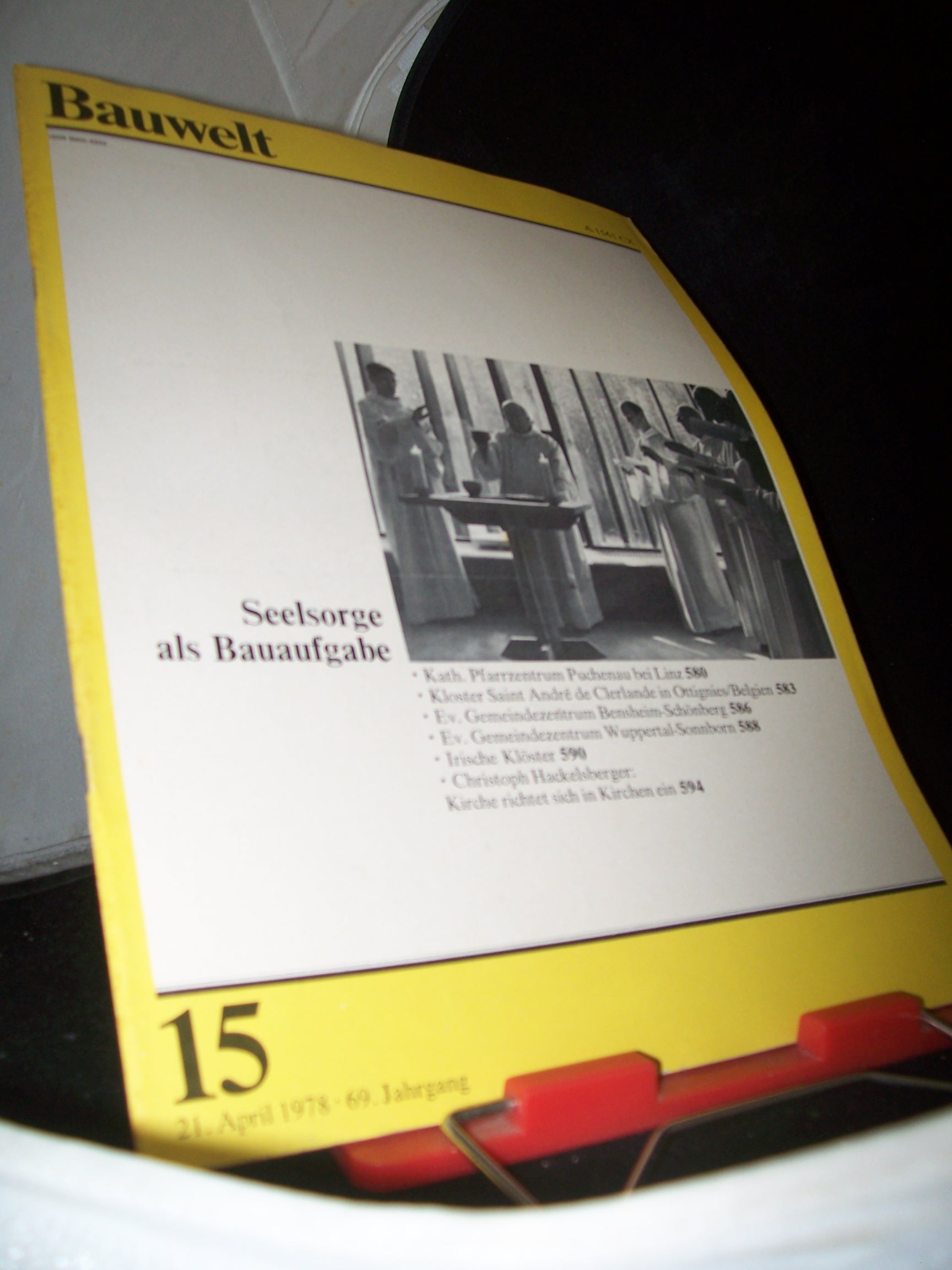 Artikelbild 1 des Artikels “15/1978 Seelsorge als Bauaufgabe “