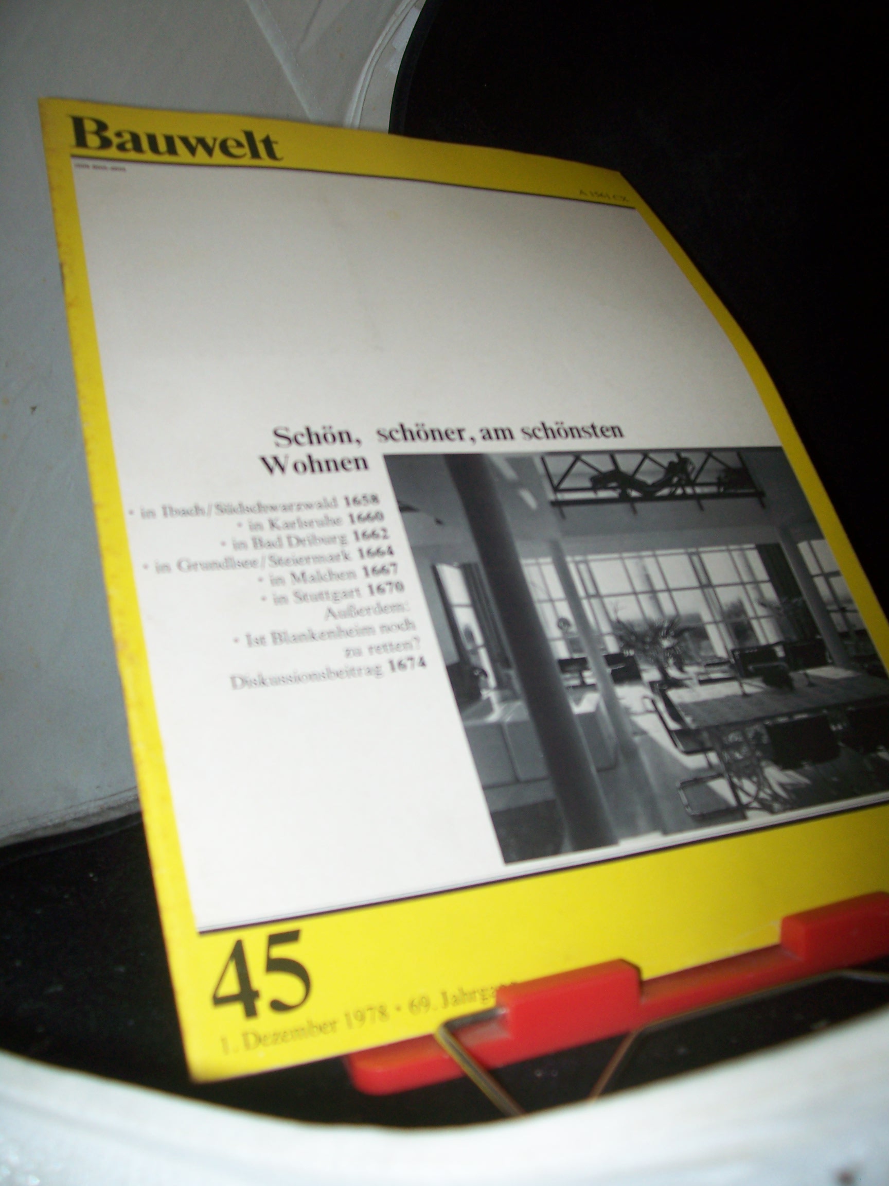 Artikelbild 1 des Artikels “45/1978 Schön schöner am schönsten wohnen “