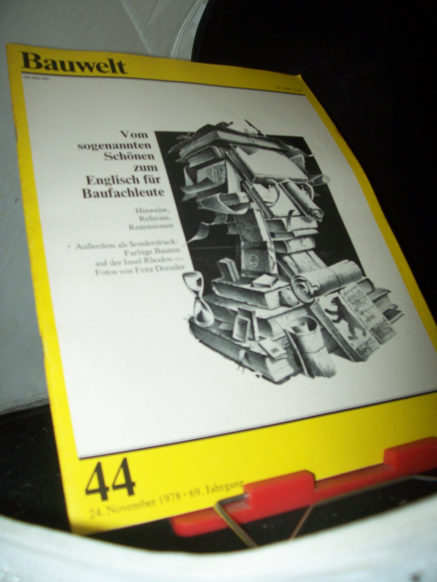 Artikelbild 1 des Artikels “44/1978 vom sogenannten schönen zum Englisch für Baufachleute “