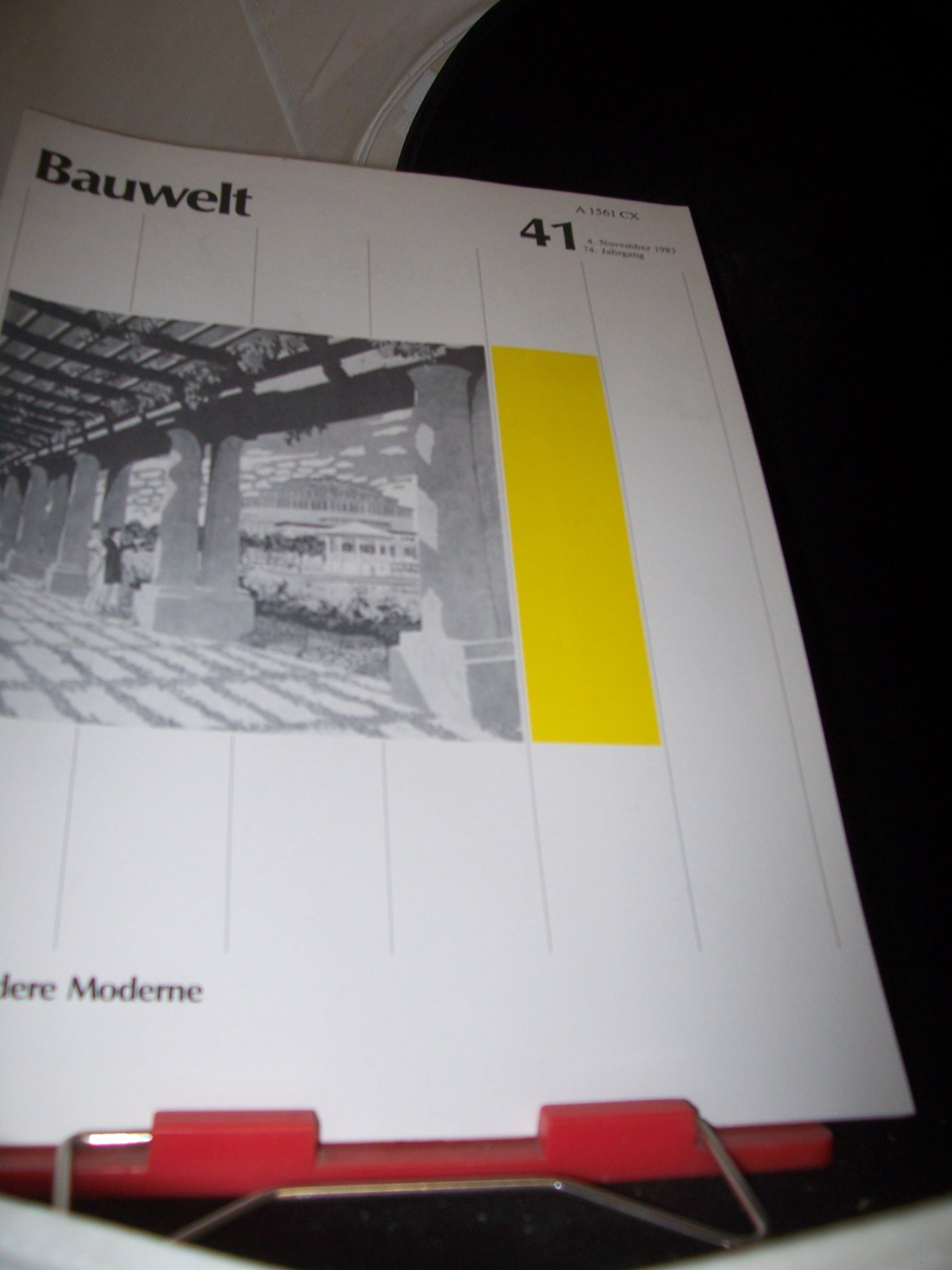 Artikelbild 1 des Artikels “41/1983 eine andere Moderne “