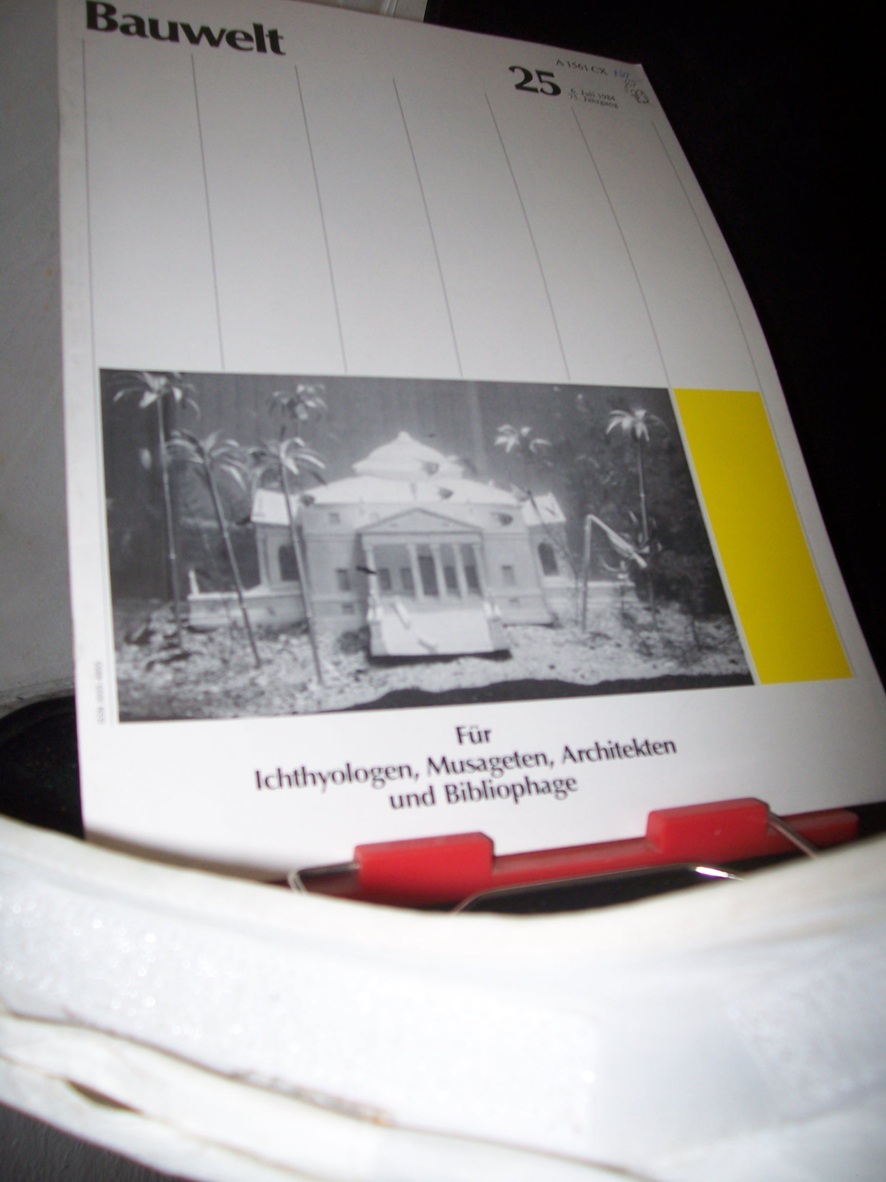 Artikelbild 1 des Artikels “25/1984 für Ichthylogen Musageten Architekten und Bibliophage “