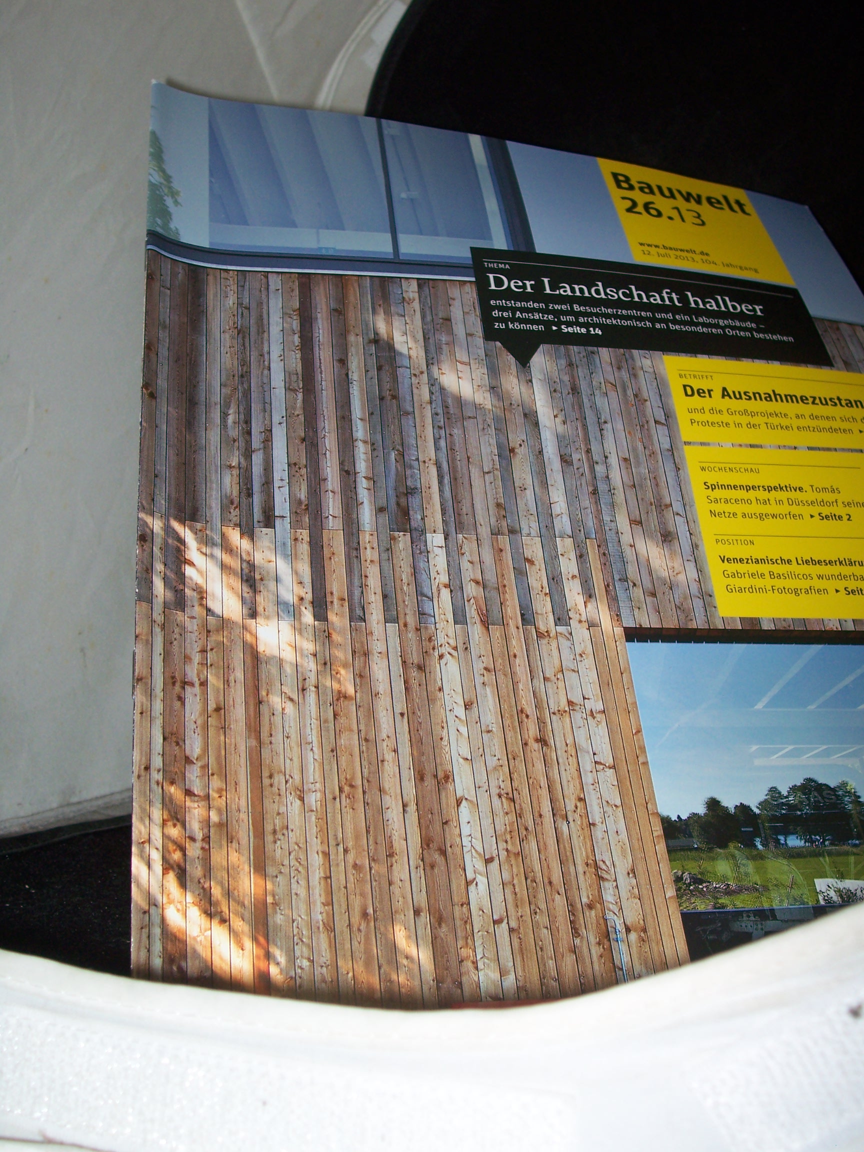 Artikelbild 1 des Artikels “26/2013 Der Landschaft halber “