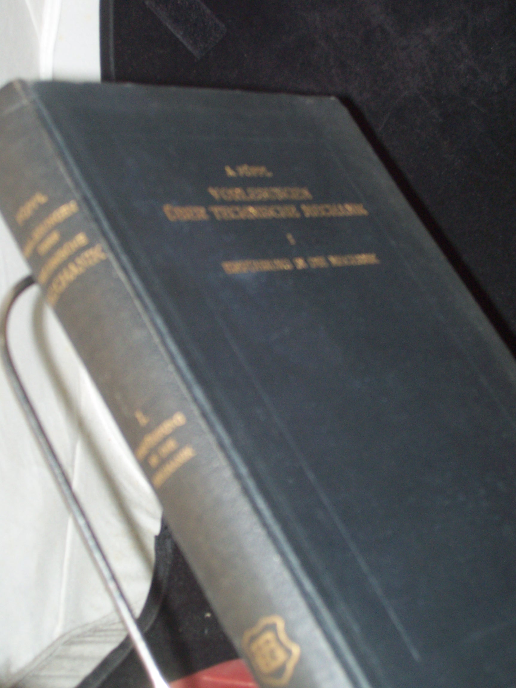 Artikelbild 1 des Artikels “Einführung in die Mechanik / Aug. Föppl. Erster Band: Einführung in die Mechanik “