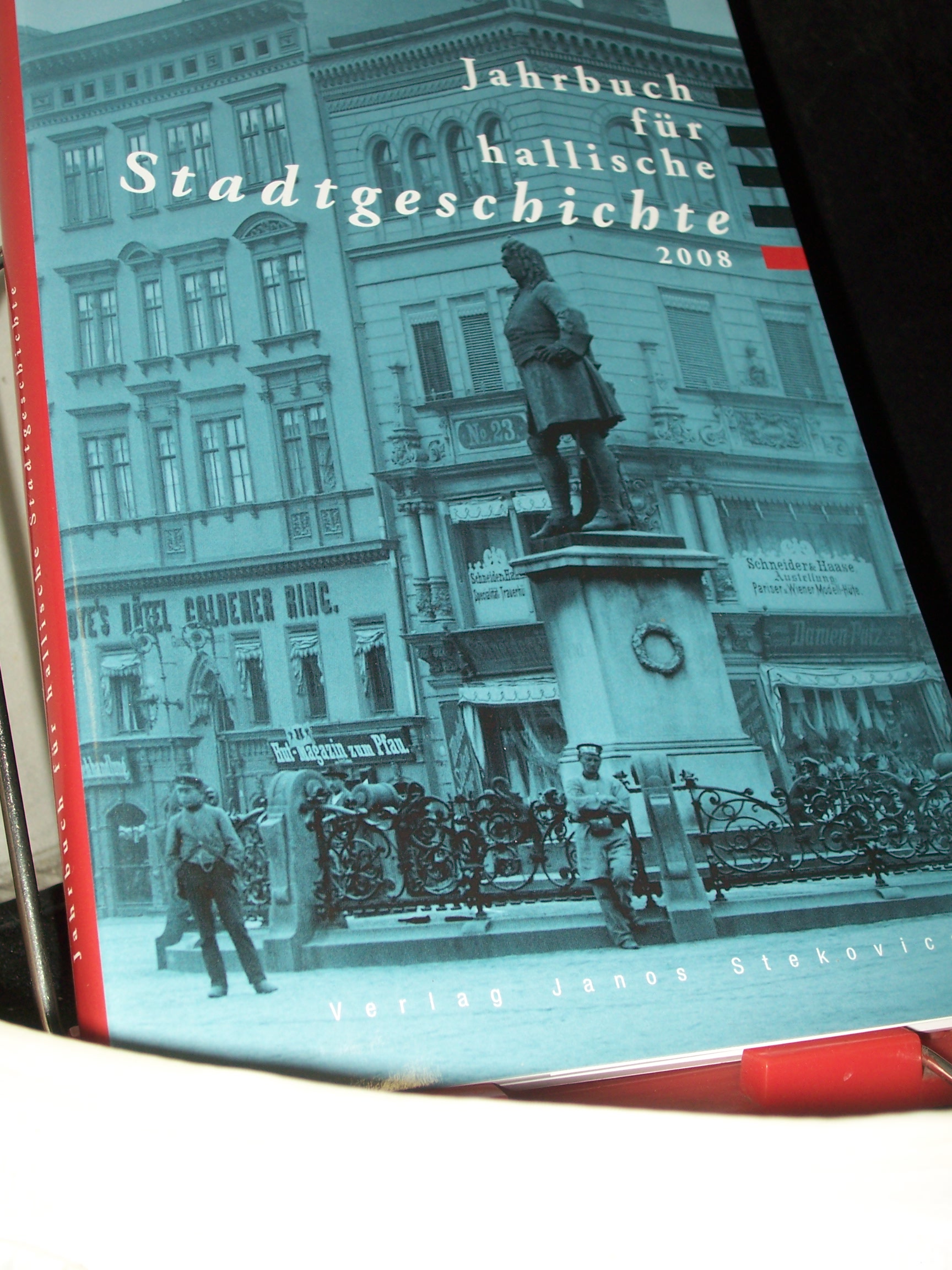 Artikelbild 1 des Artikels “Jahrbuch für hallische Stadtgeschichte 2008 “