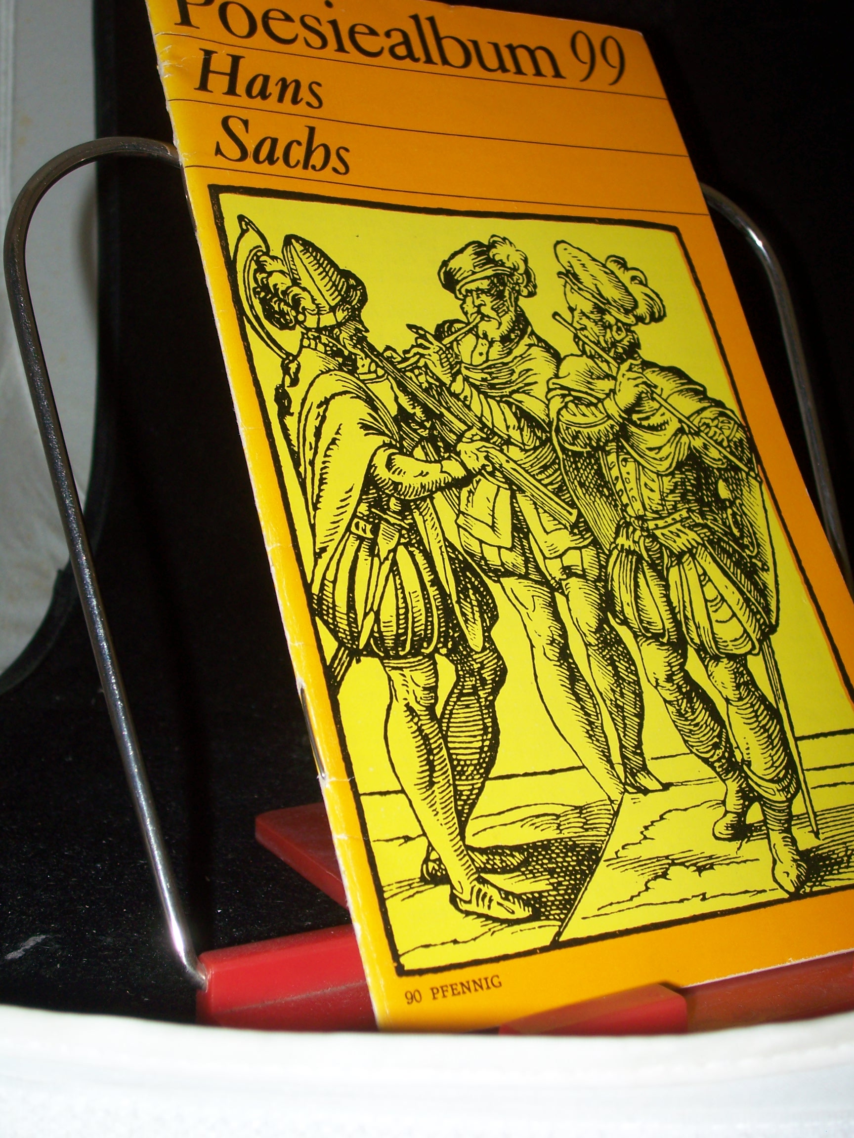 Artikelbild 1 des Artikels “Hans Sachs / [Ausw.: Bernd Jentzsch],Poesiealbum 99 “