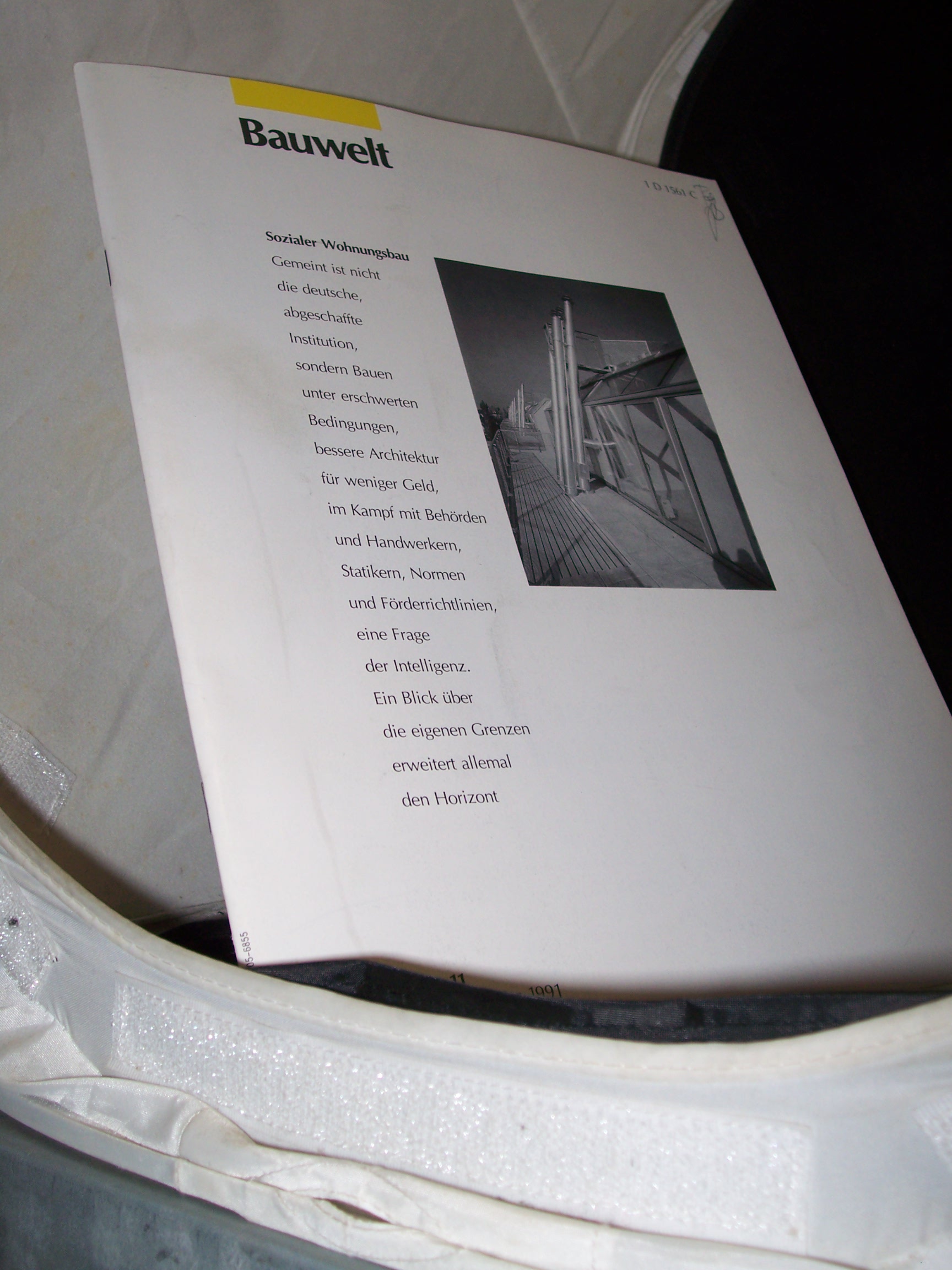 Artikelbild 1 des Artikels “11/1991 sozialer Wohnungsbau “